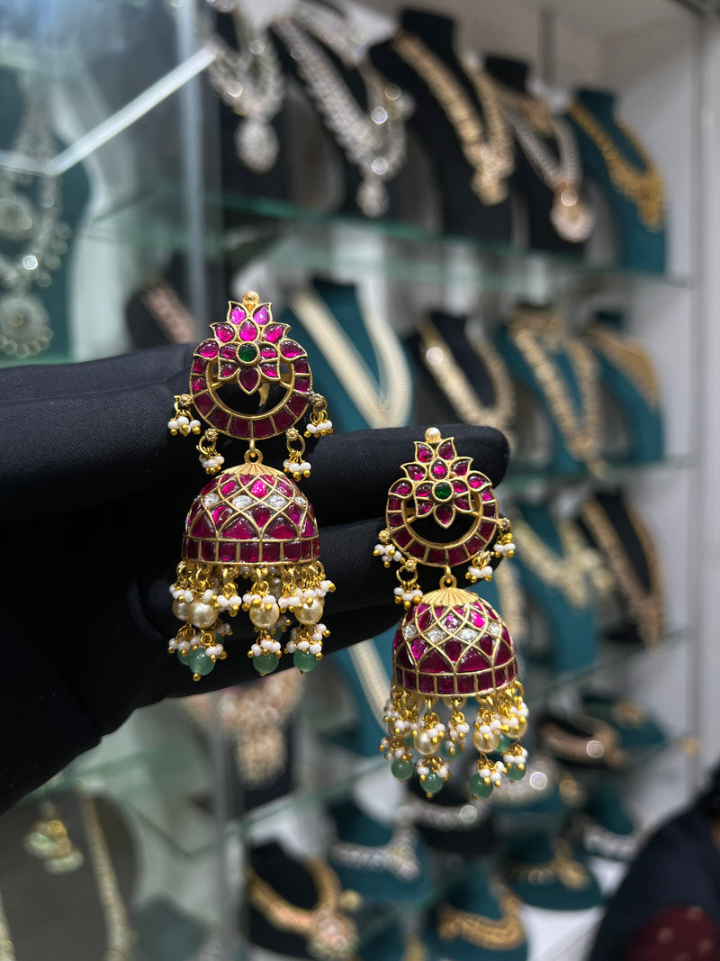 Kundan earrings