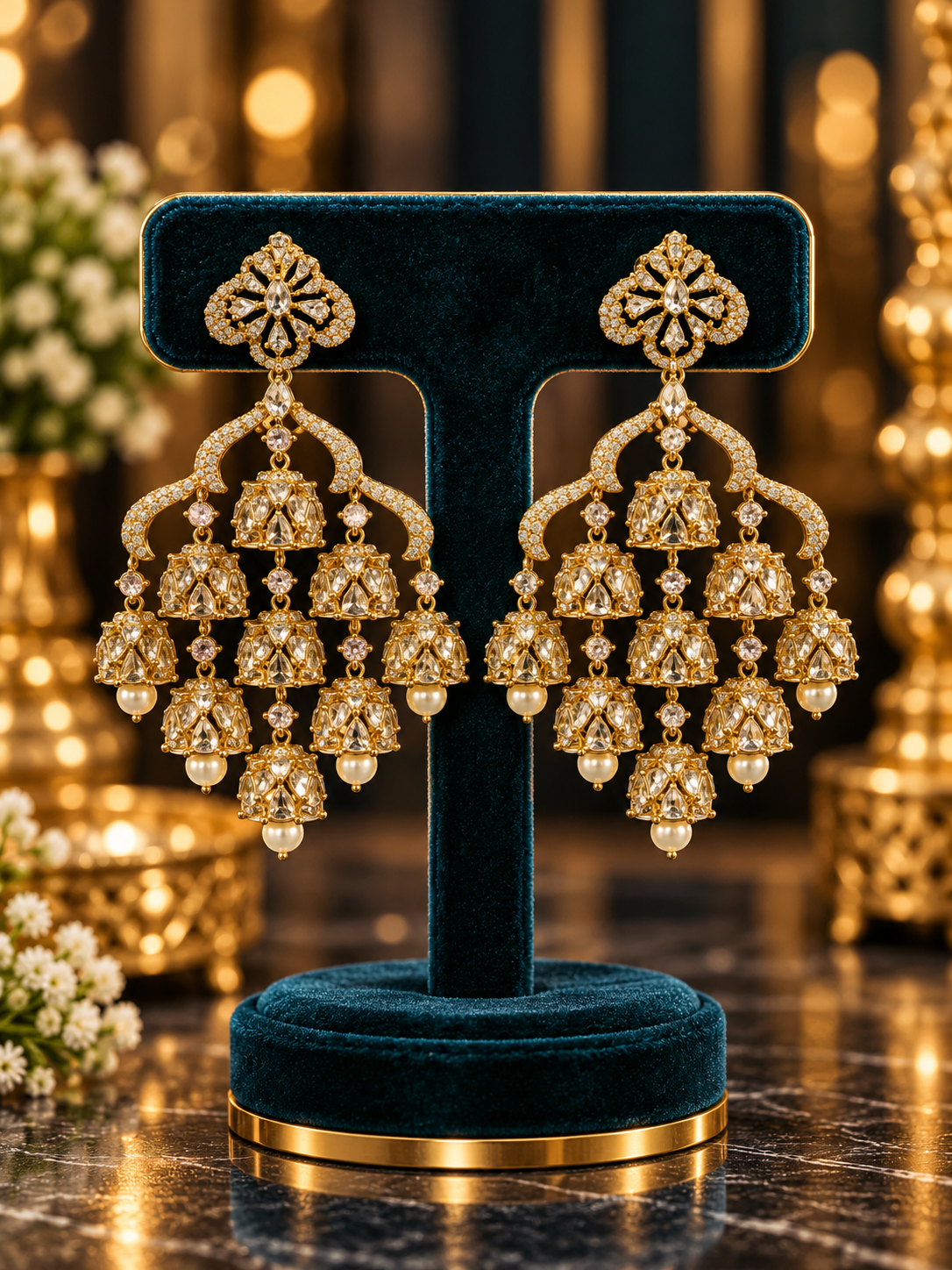 Matte Big earring ￼