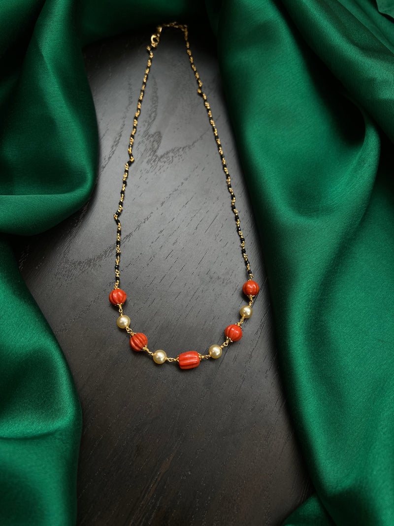 Black beads