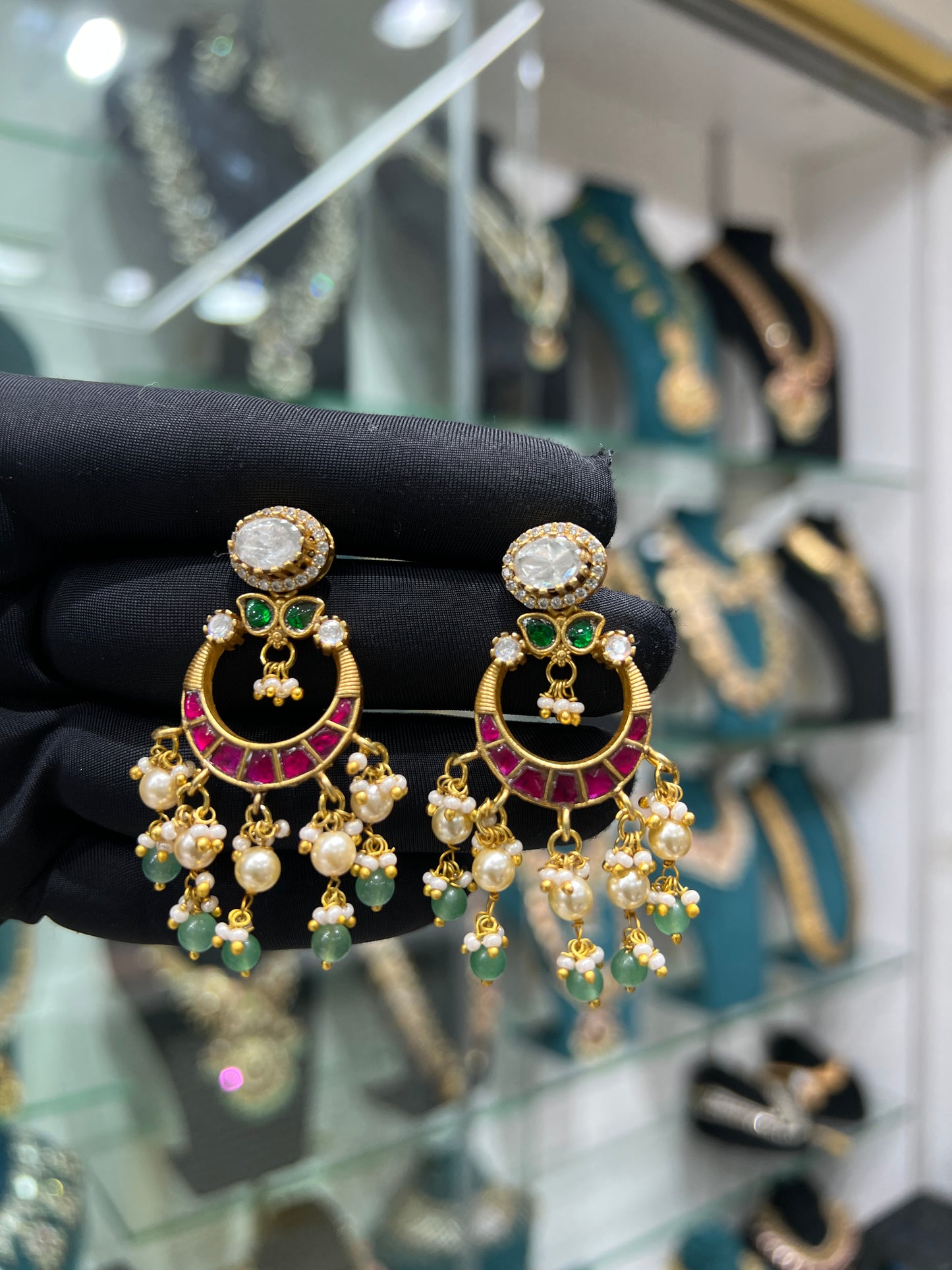 Kundan earring