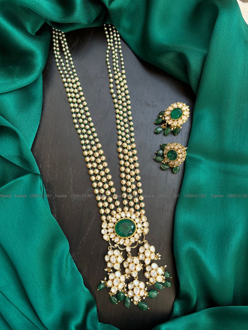 Mossonite haram and earrings