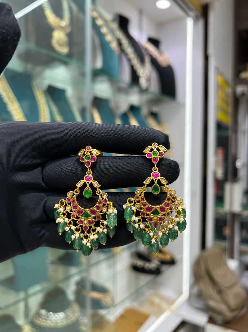Kundan earrings