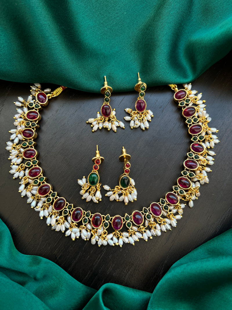 Pota stone 2 in 1 necklace