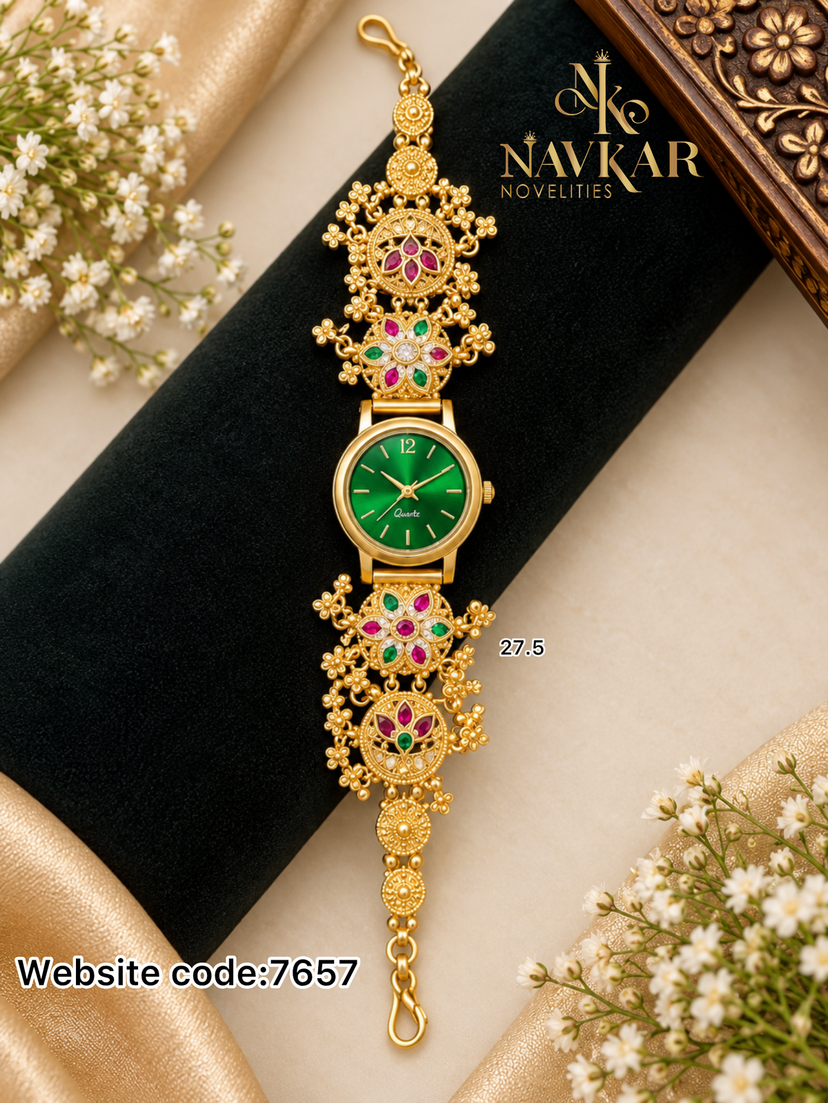 Kundan Nagshi Watches