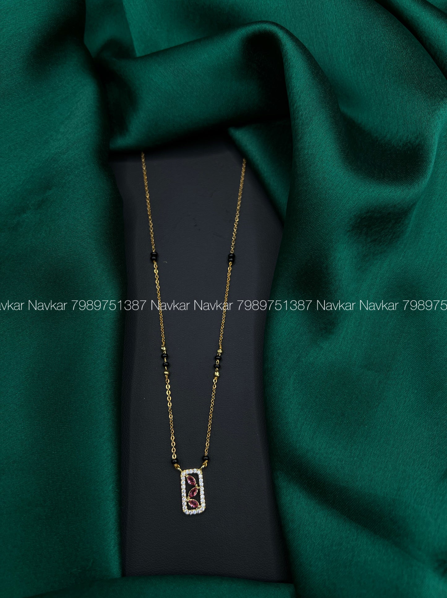 Black beads