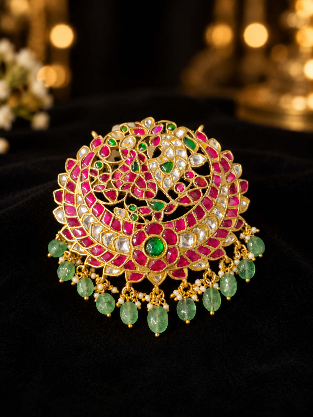 Kundan locket