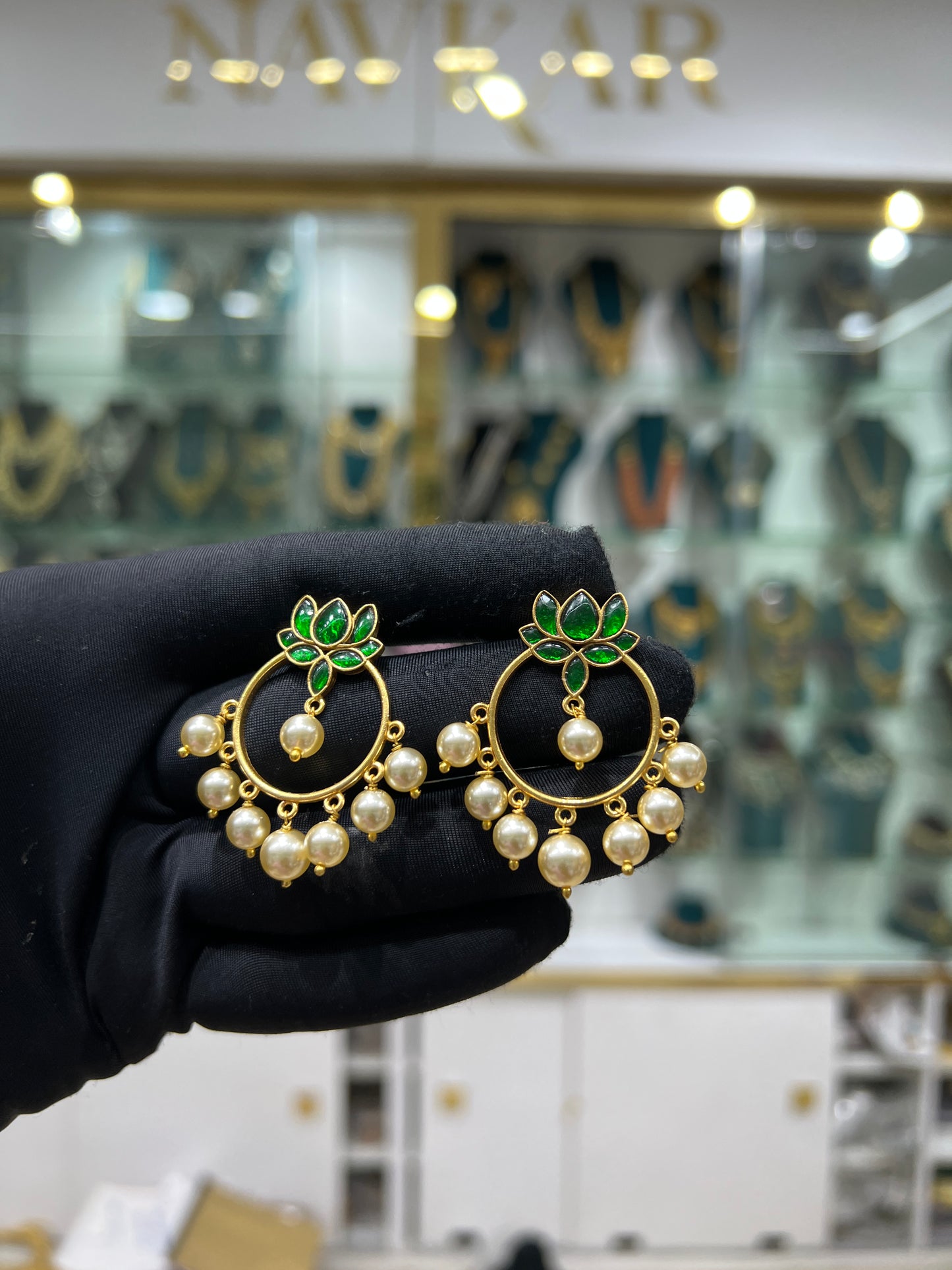 Kundan earrings