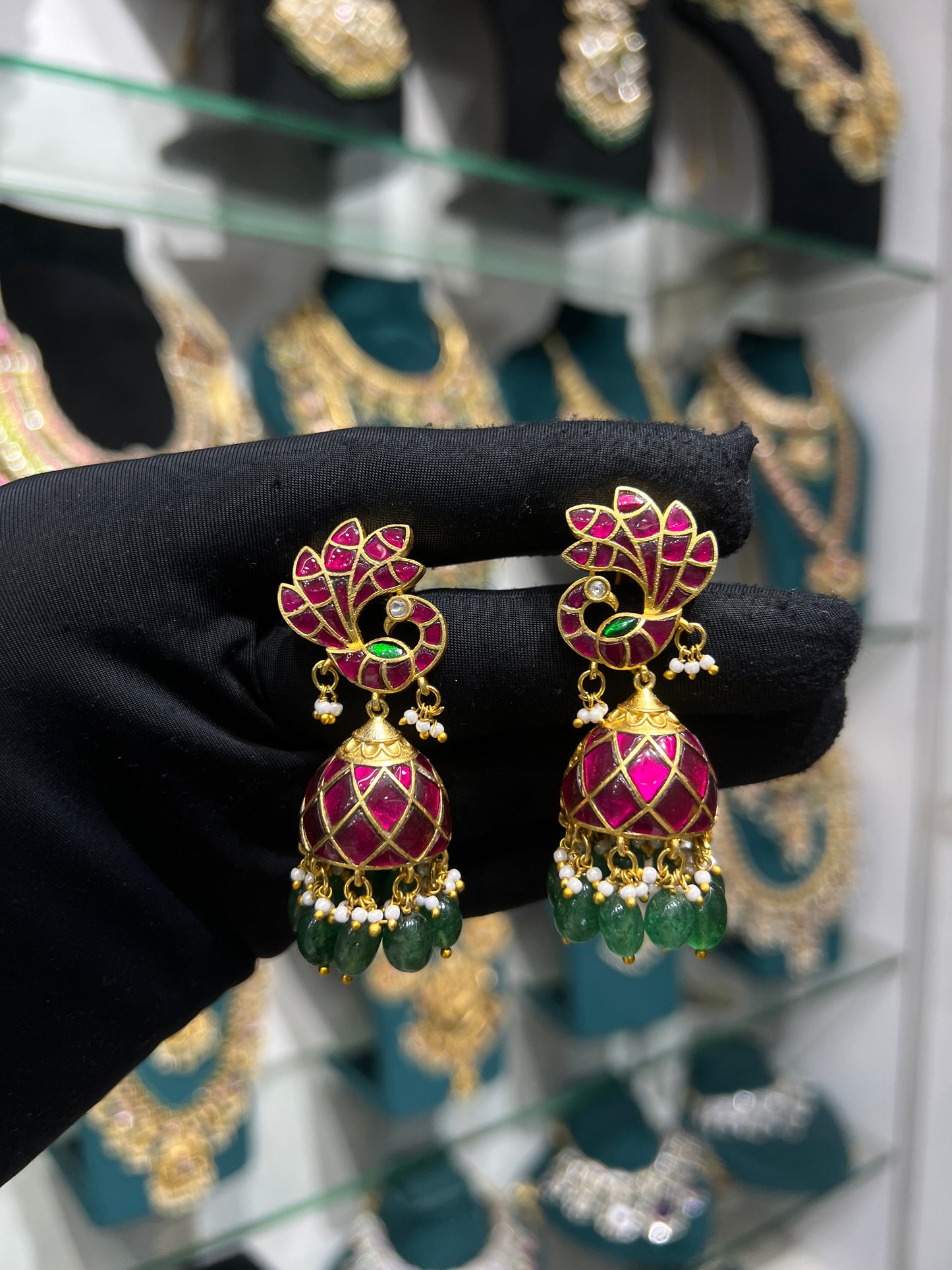 Kundan earring