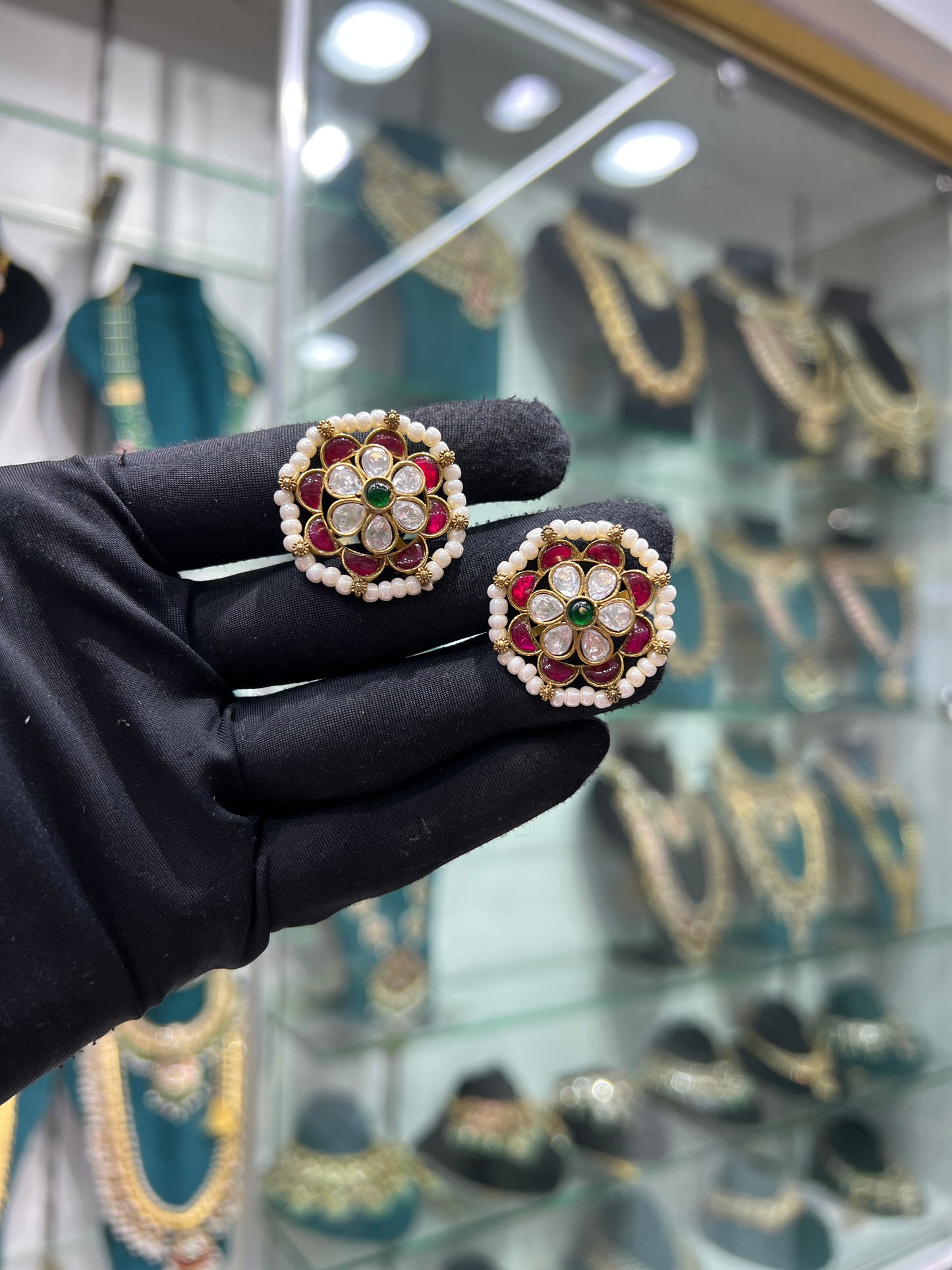 Kundan earring