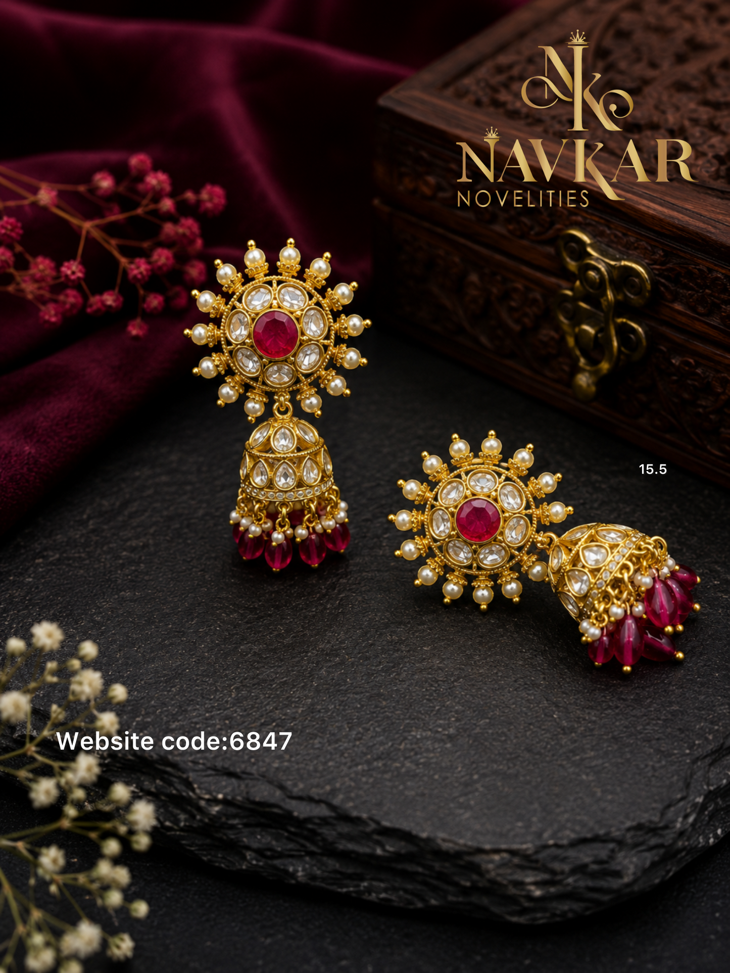 Mossonite earring