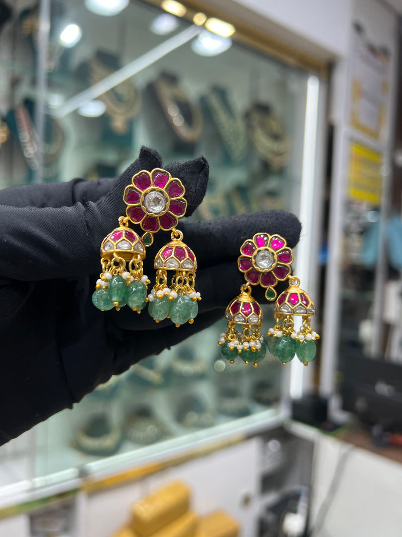 Kundan earring
