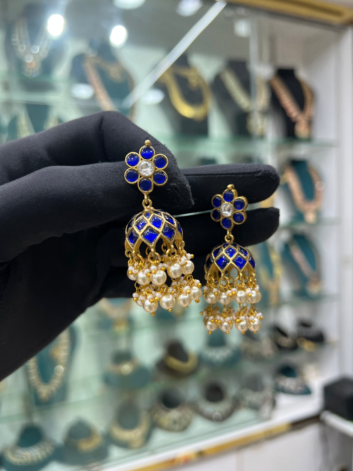 Kundan earring