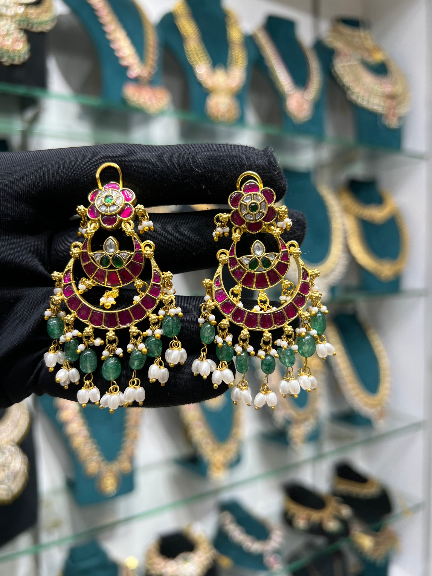 Kundan earring