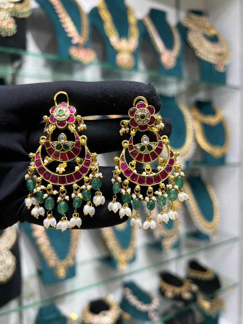 Kundan earring