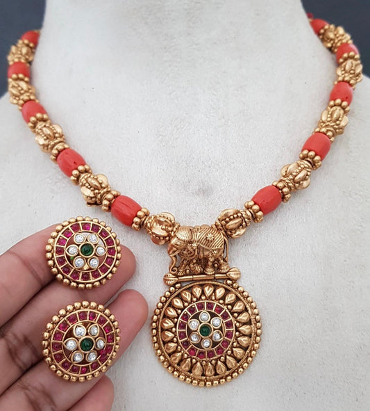 Coral necklace