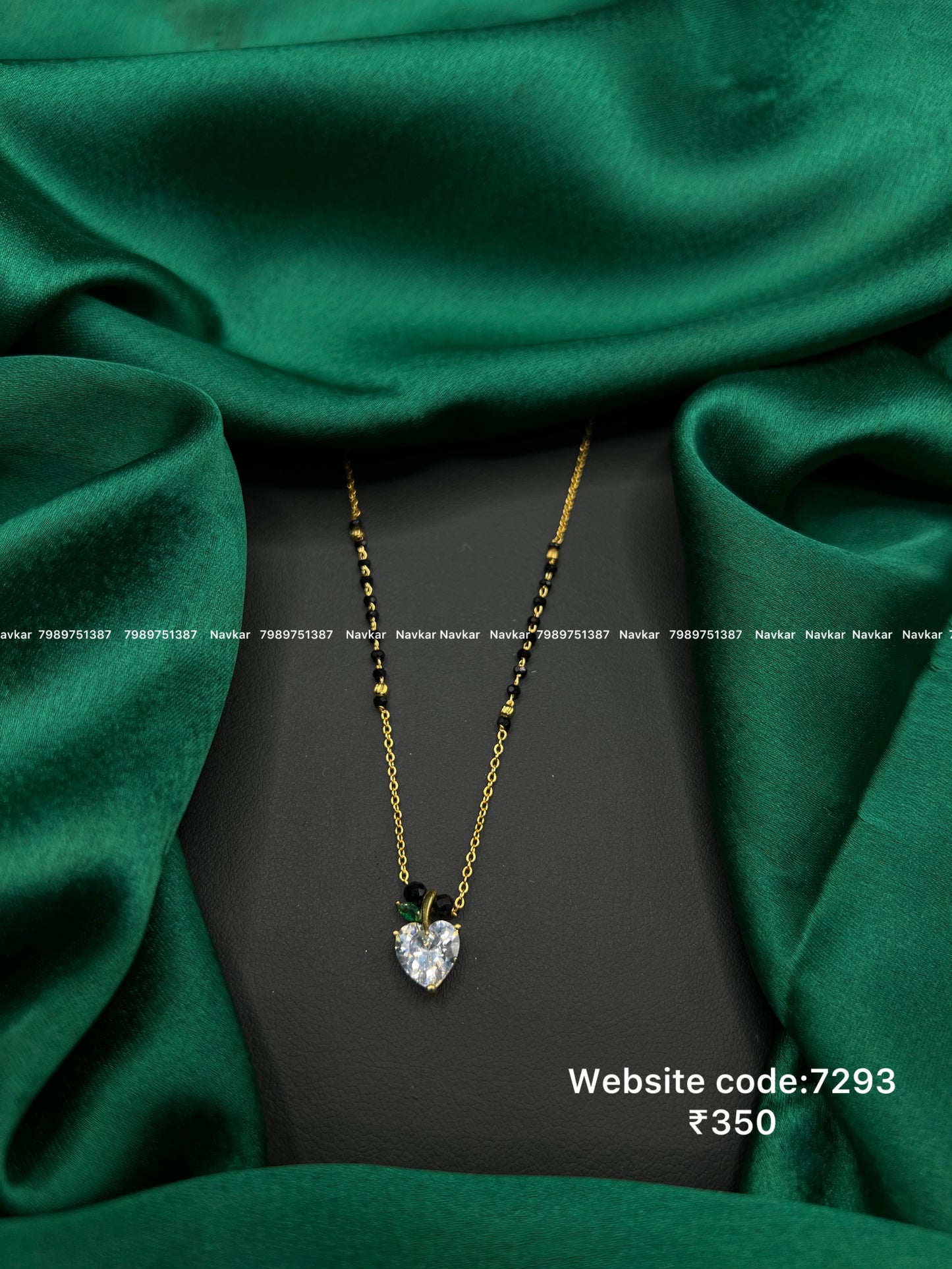 Black beads