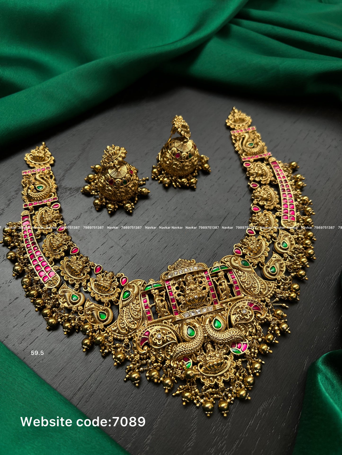 Kundan Nagshi necklace