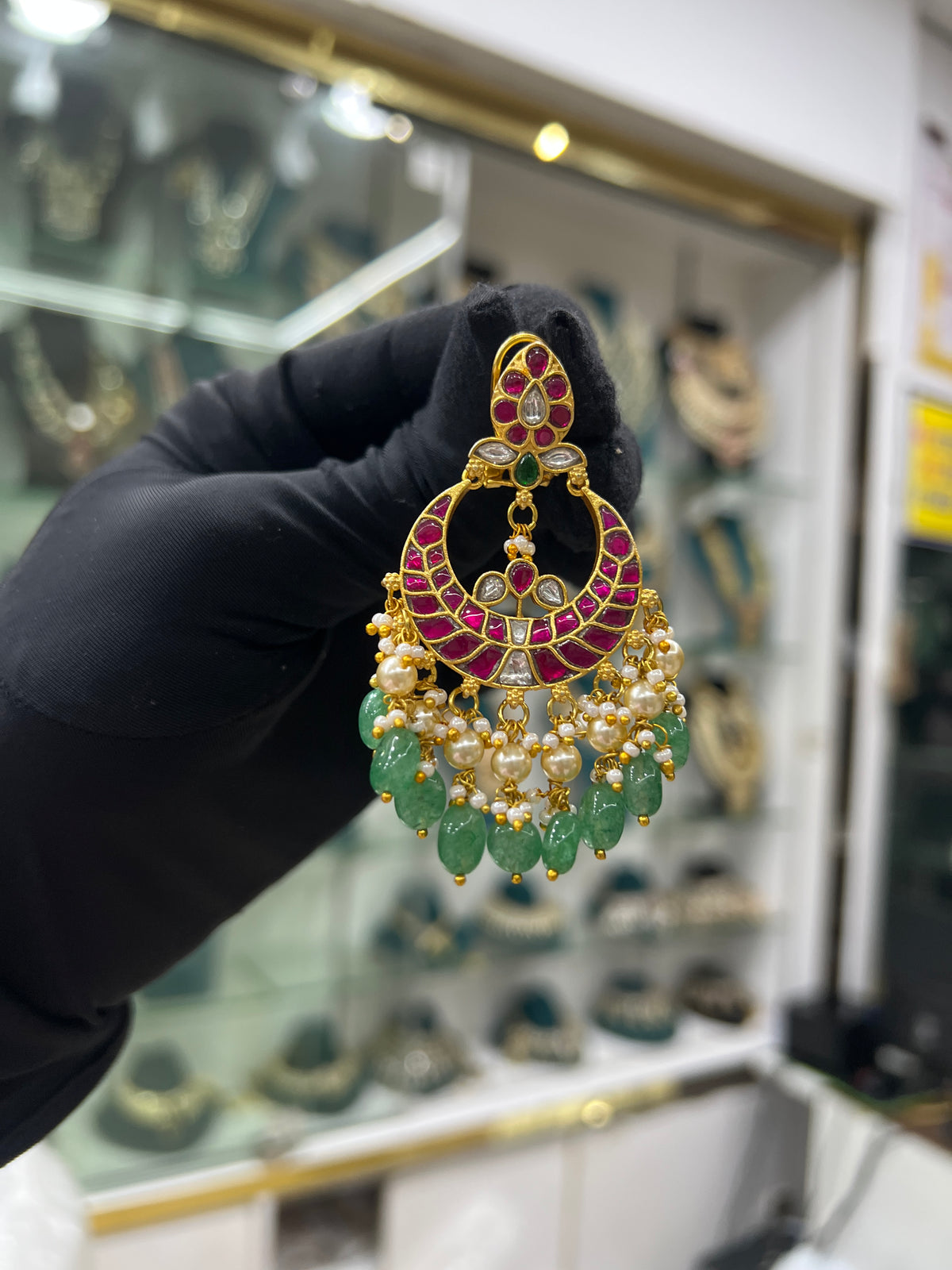Kundan earring