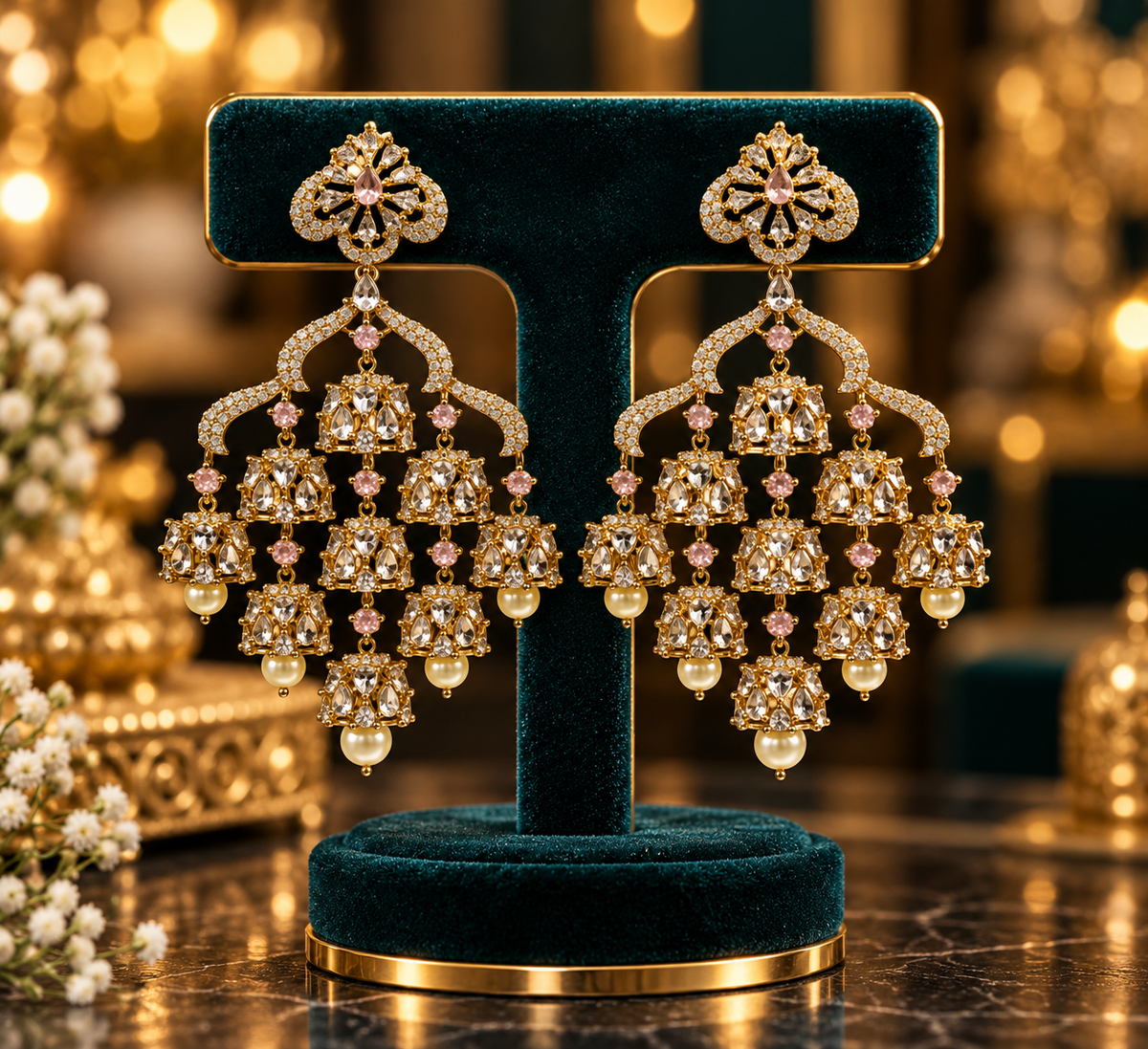 Matte Big earring ￼