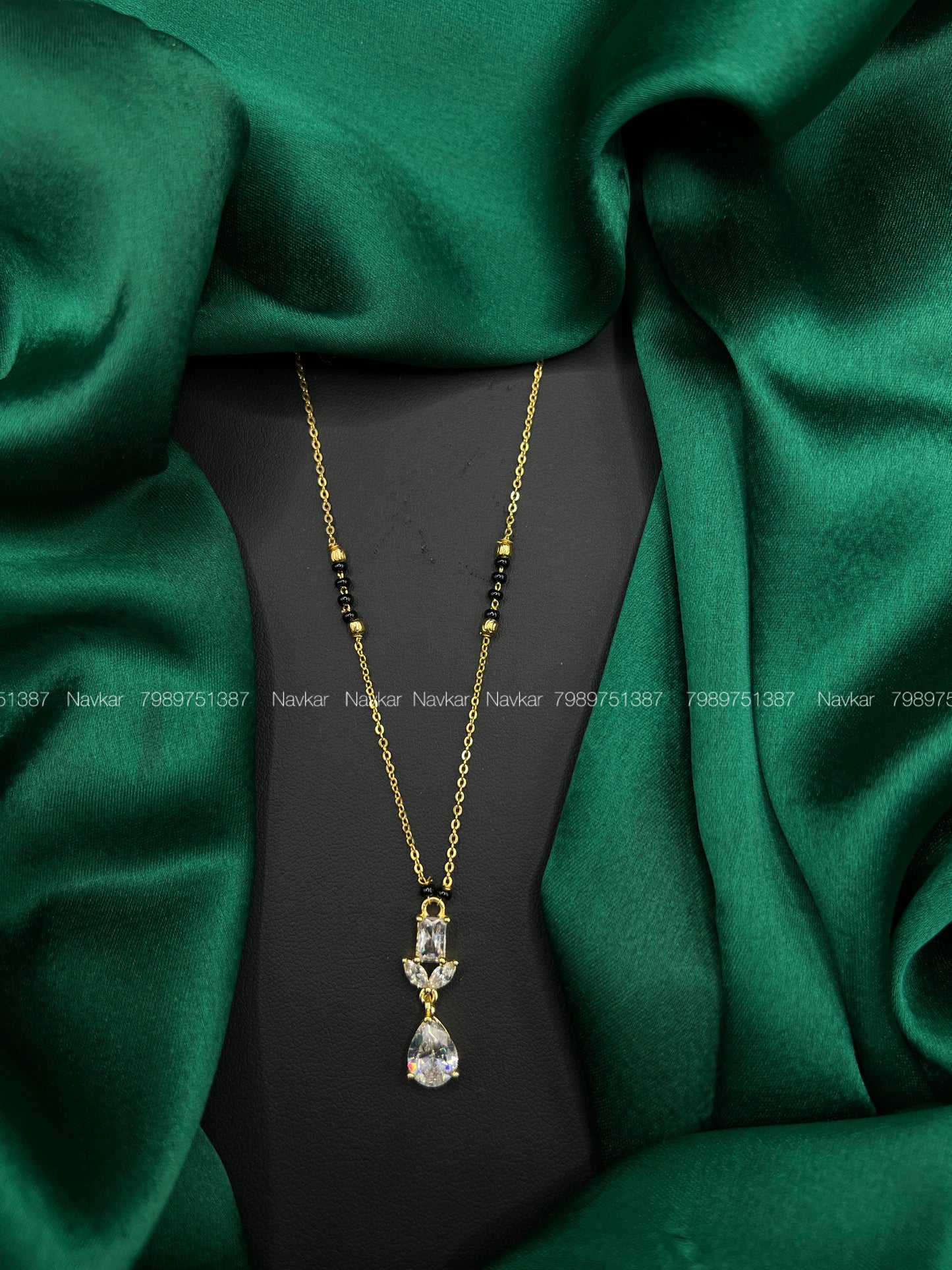 Black beads
