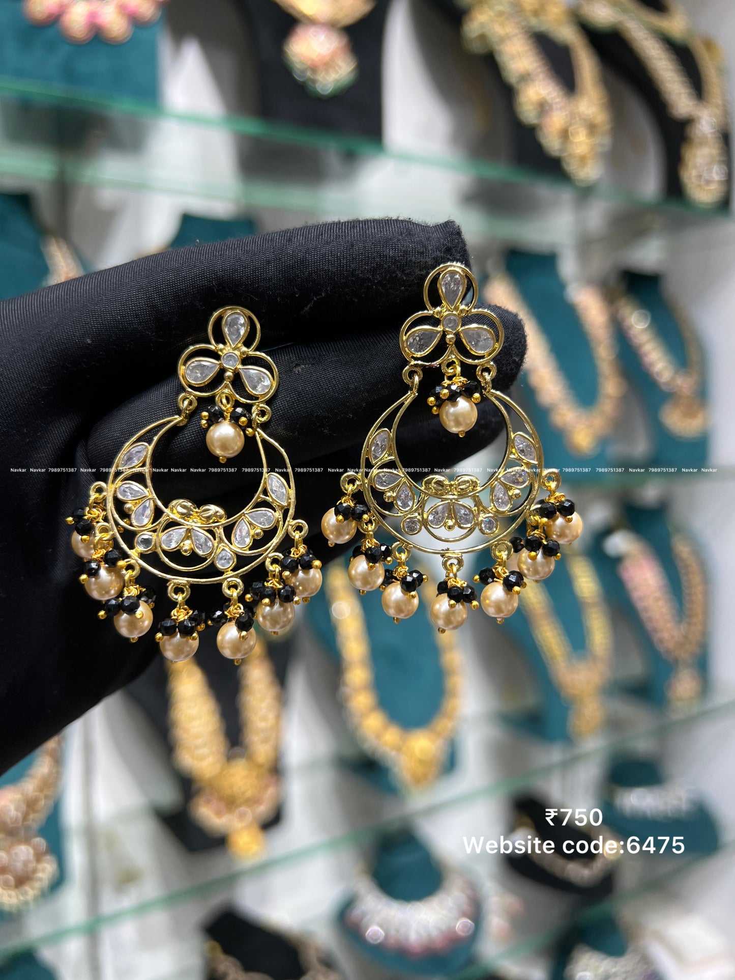 Mossonite earring