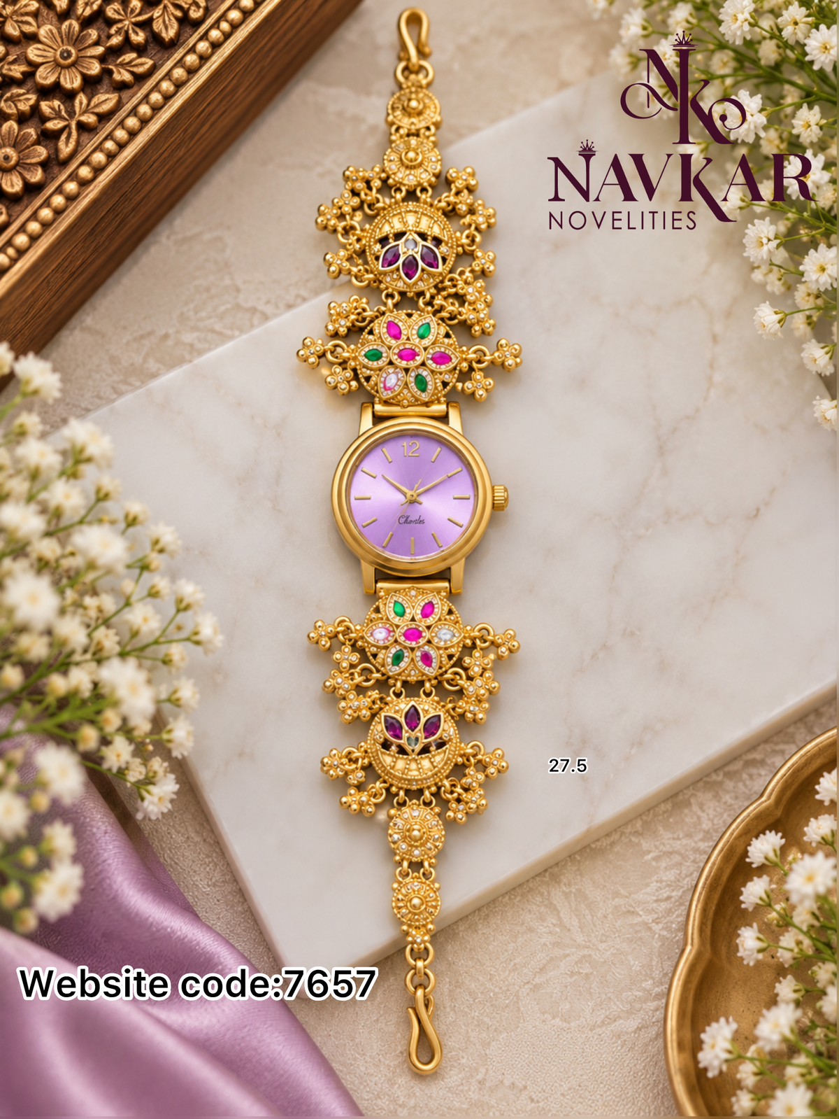 Kundan Nagshi Watches