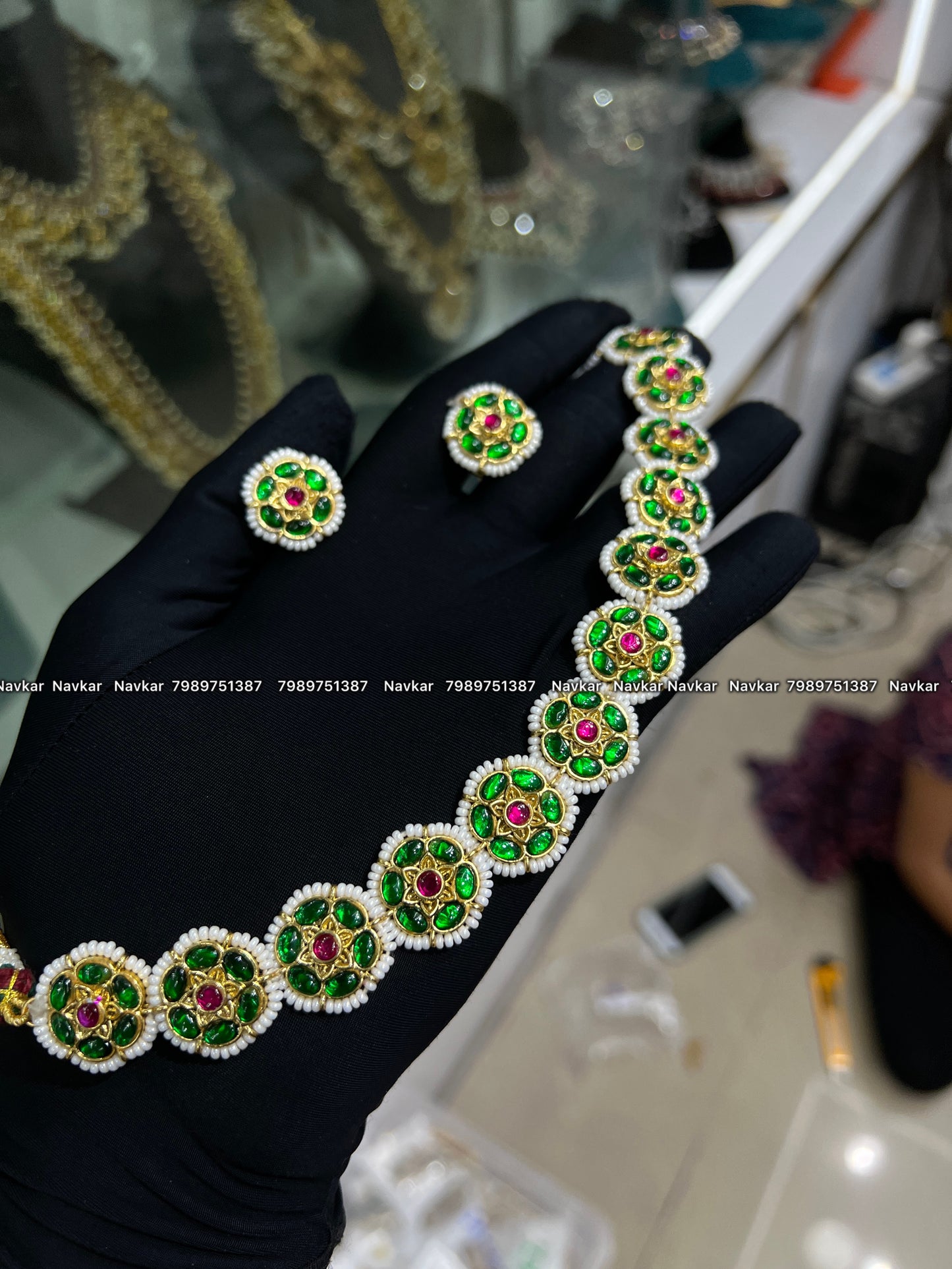 Kundan necklace