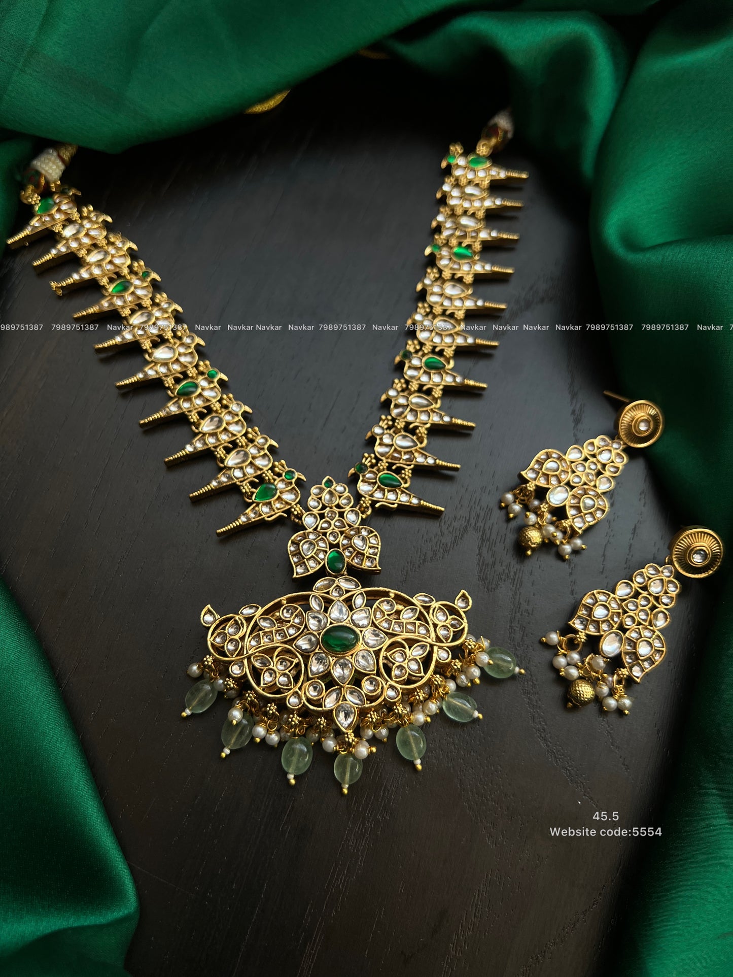 Kundan 2 in 1 necklace