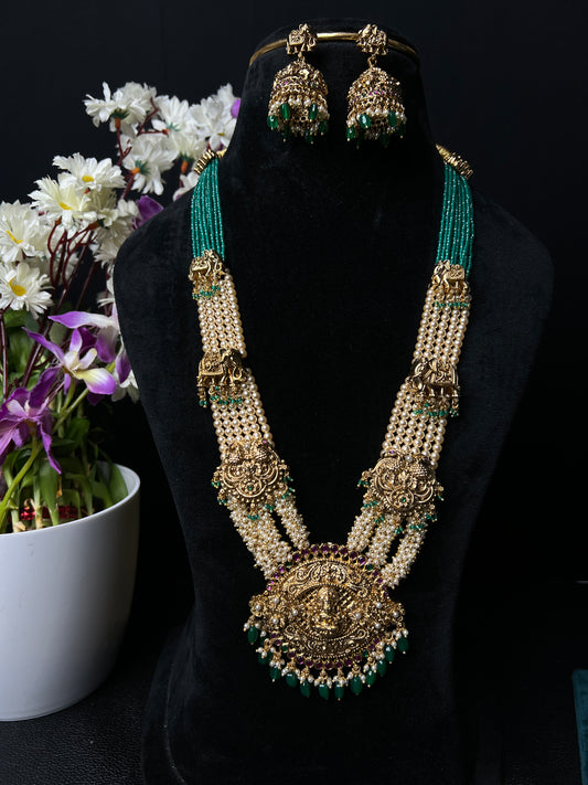 Nagshi with beads Mala