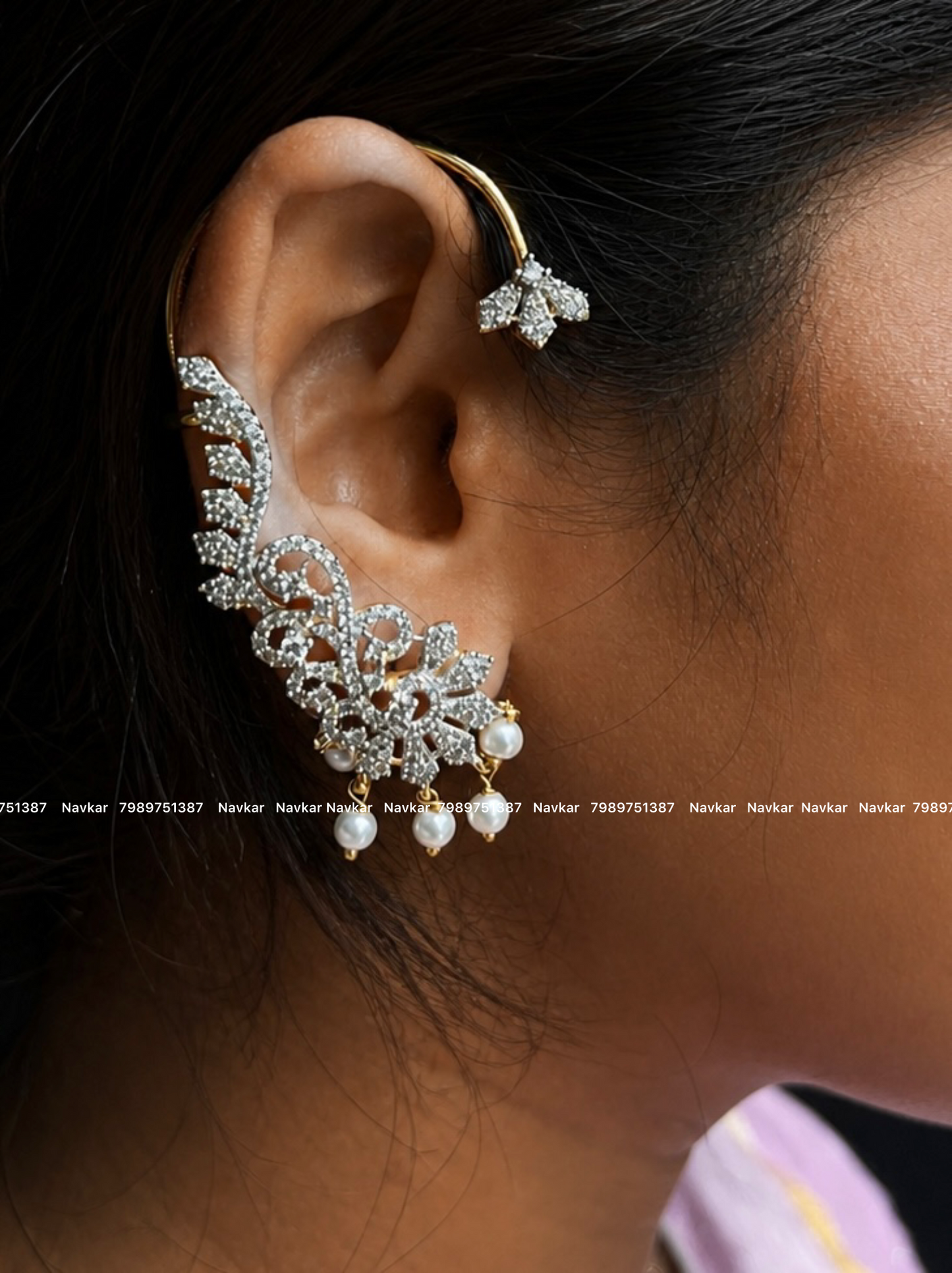 GJ coffee earring