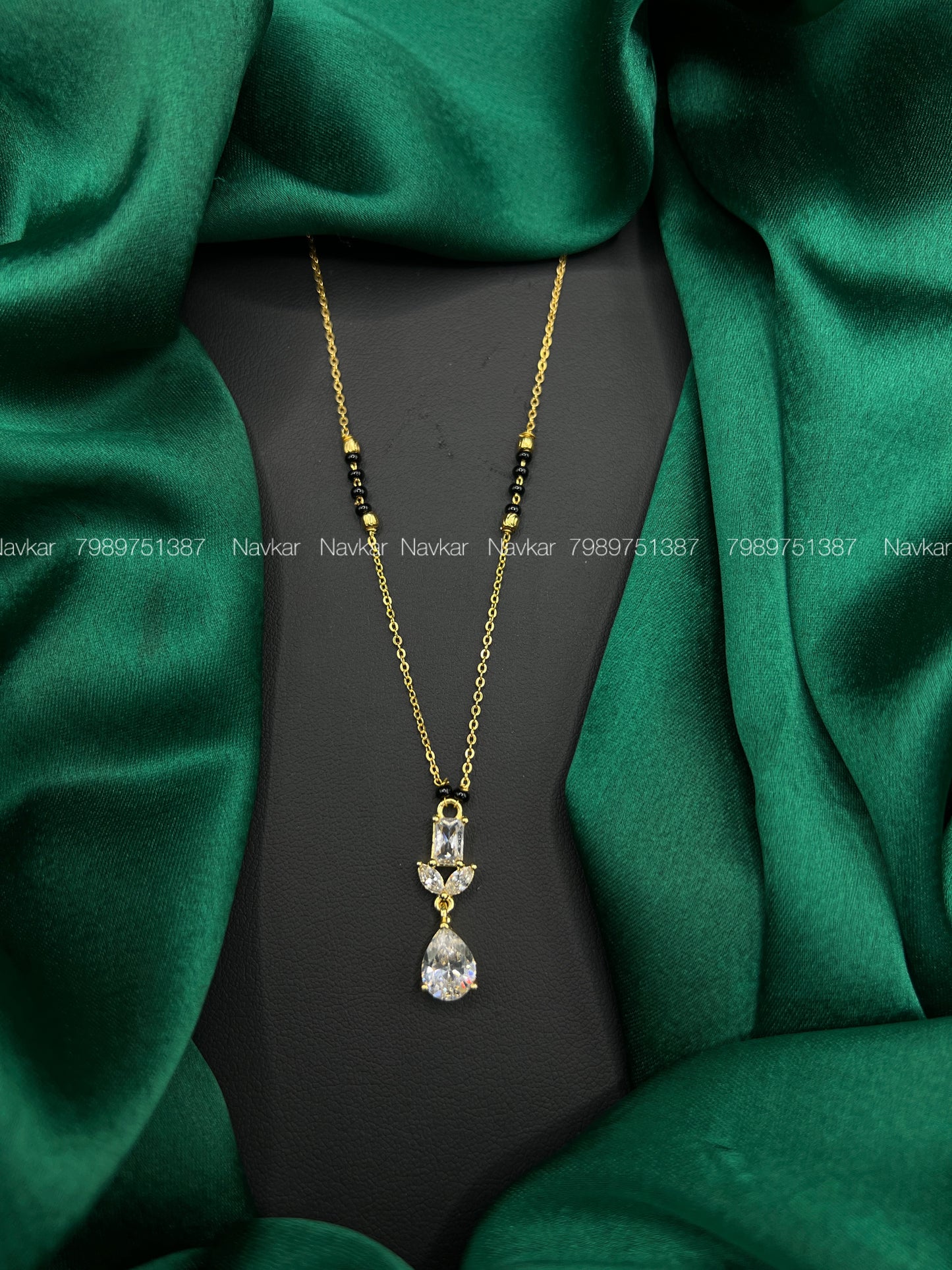 Black beads