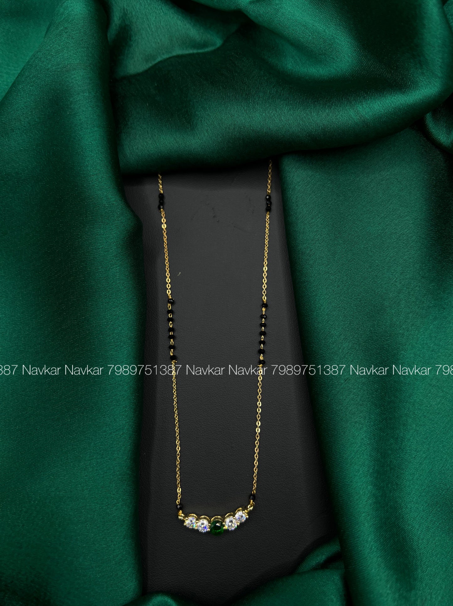 Black beads