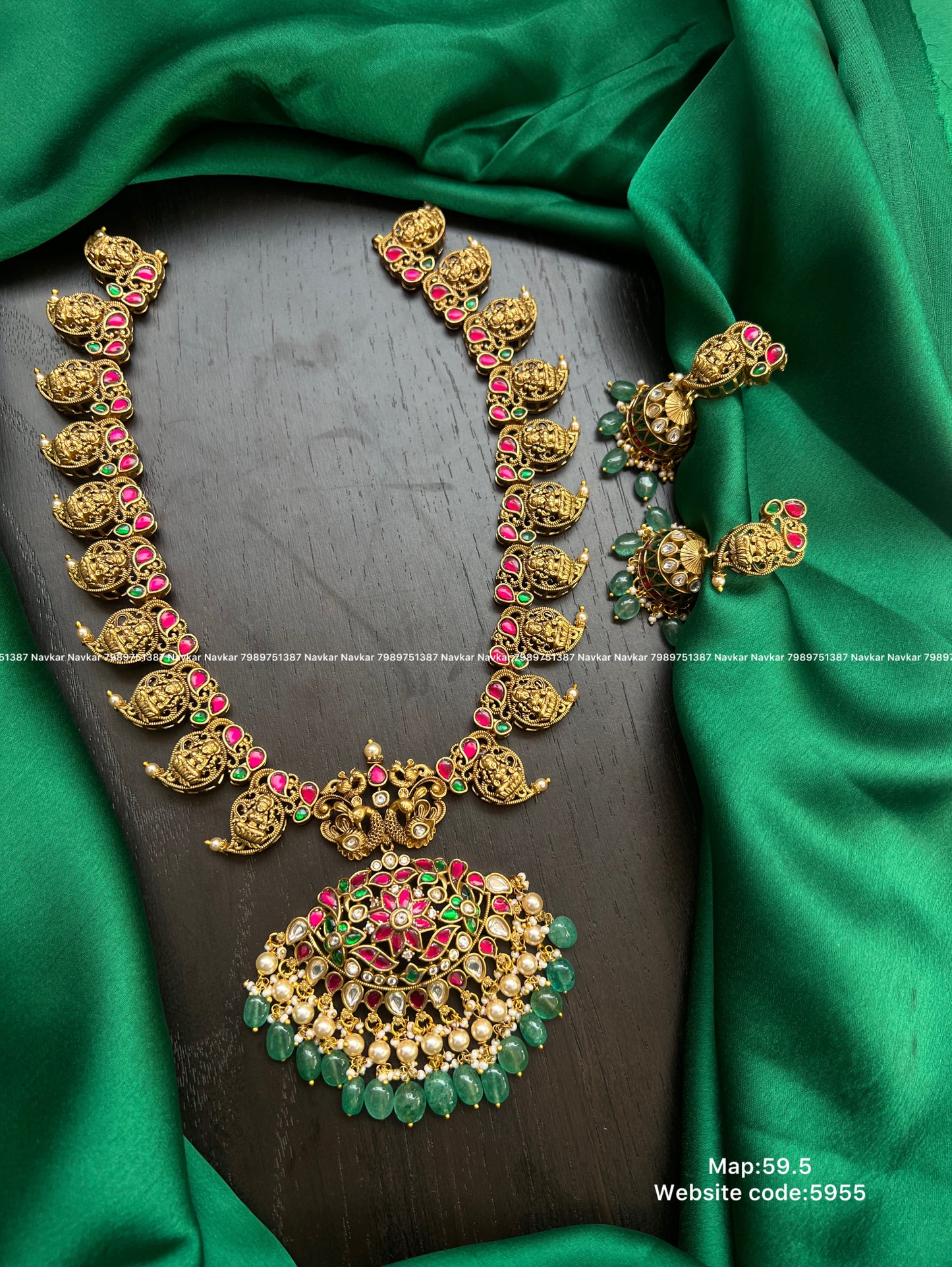 Kundan Nagshi necklace