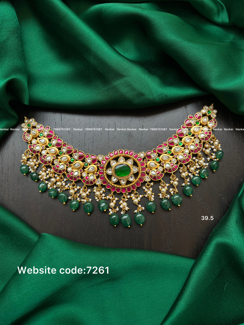 Kundan choker