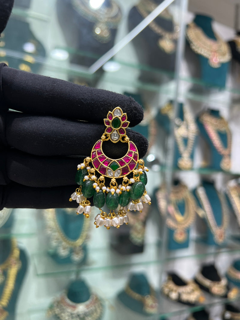 Kundan earring