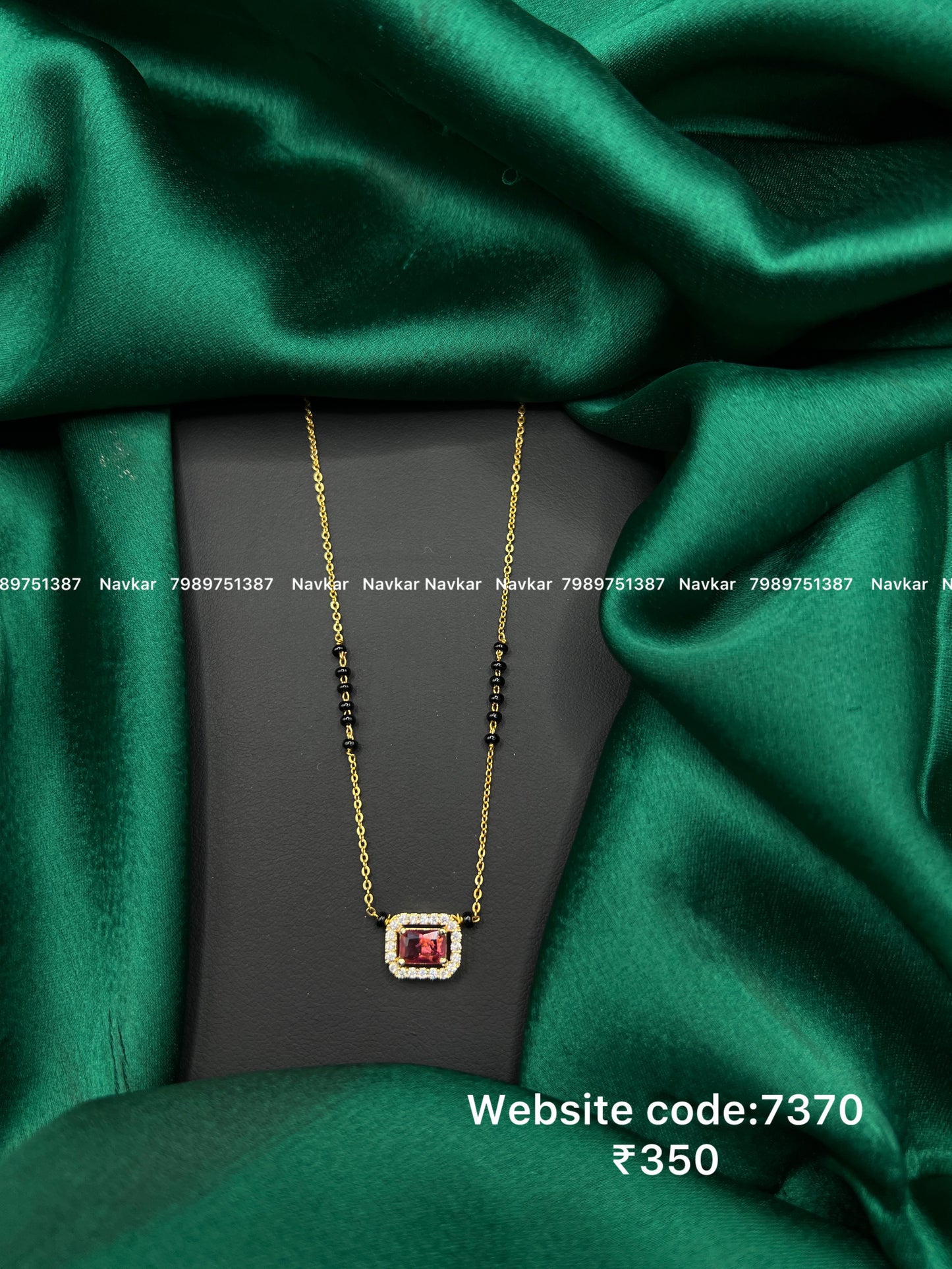 Black beads