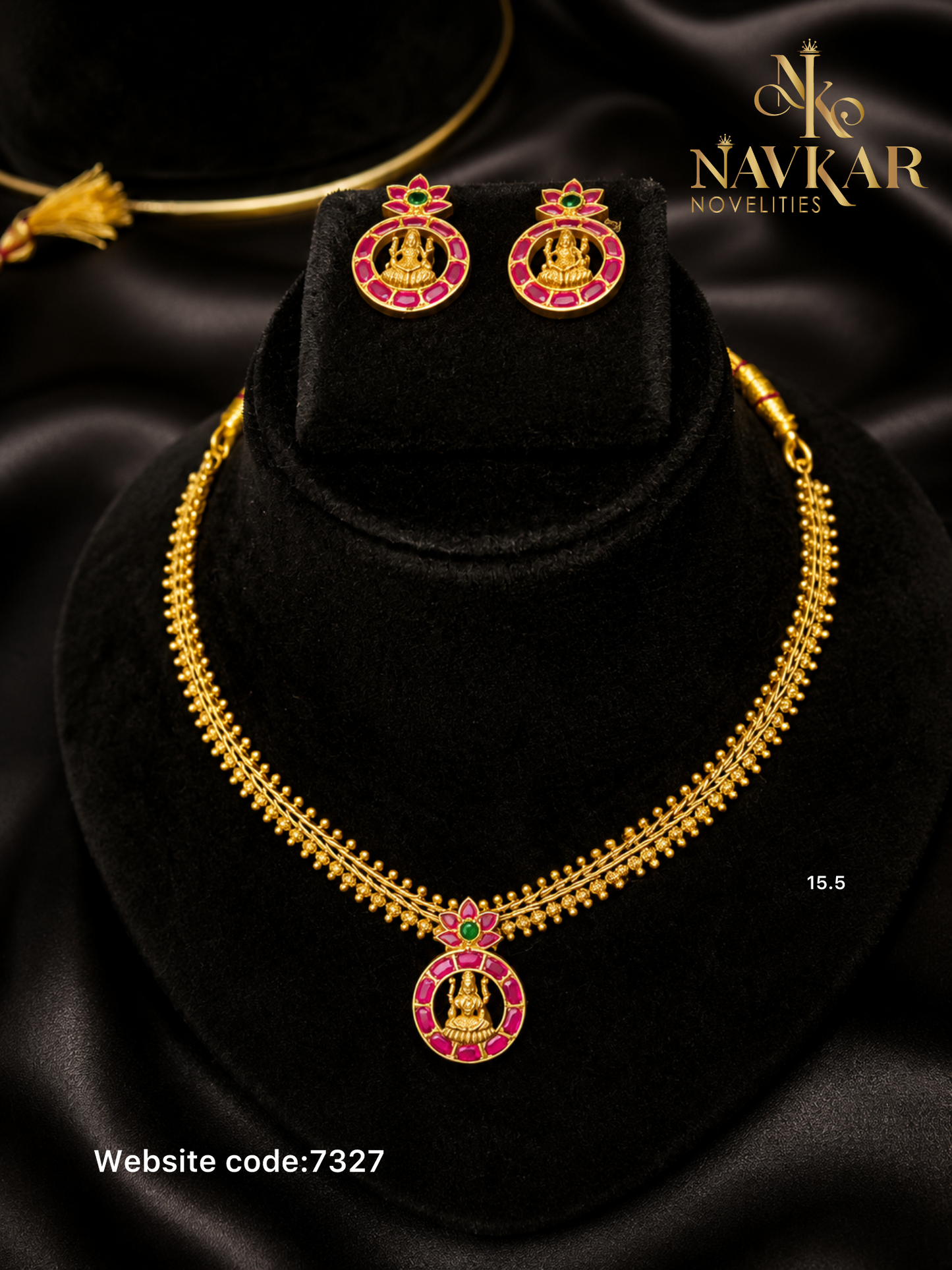 Kundan Nagshi necklace