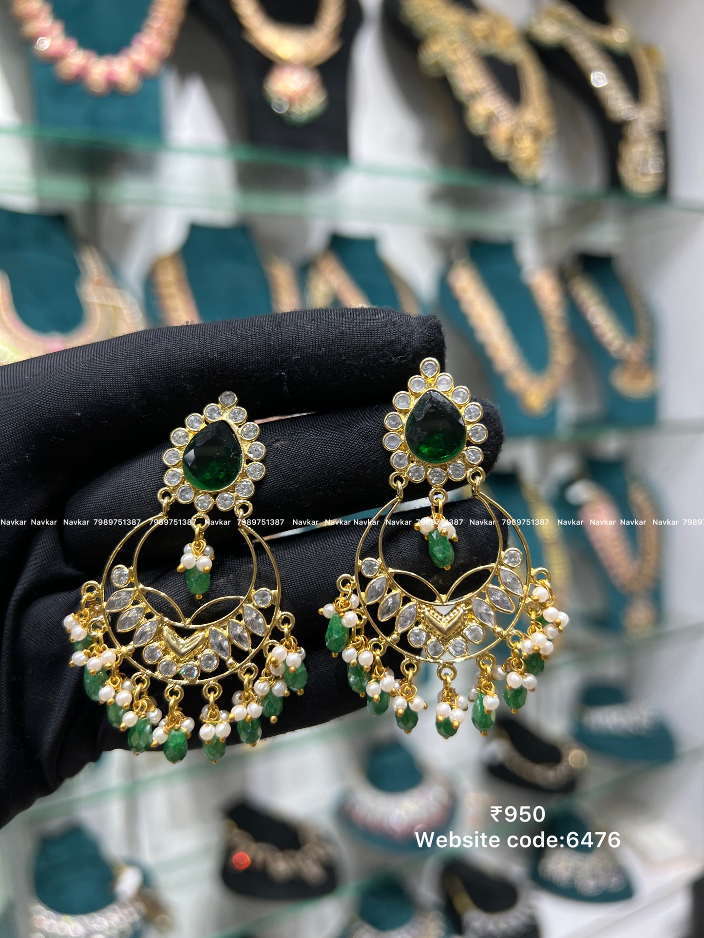 Mossonite earring