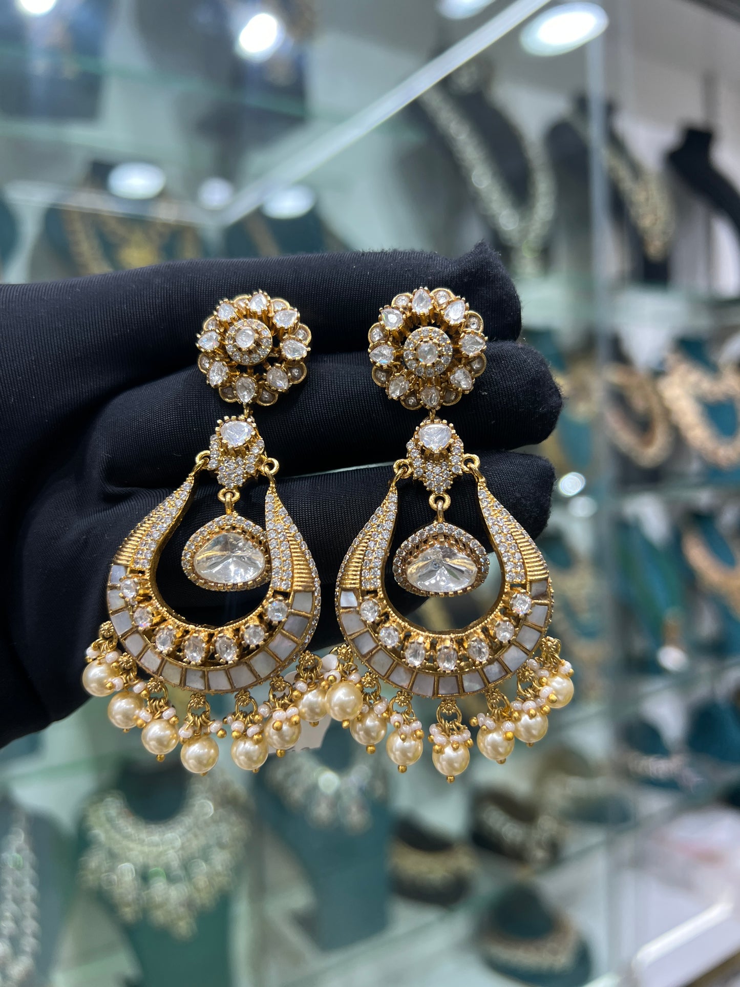 Kundan earring