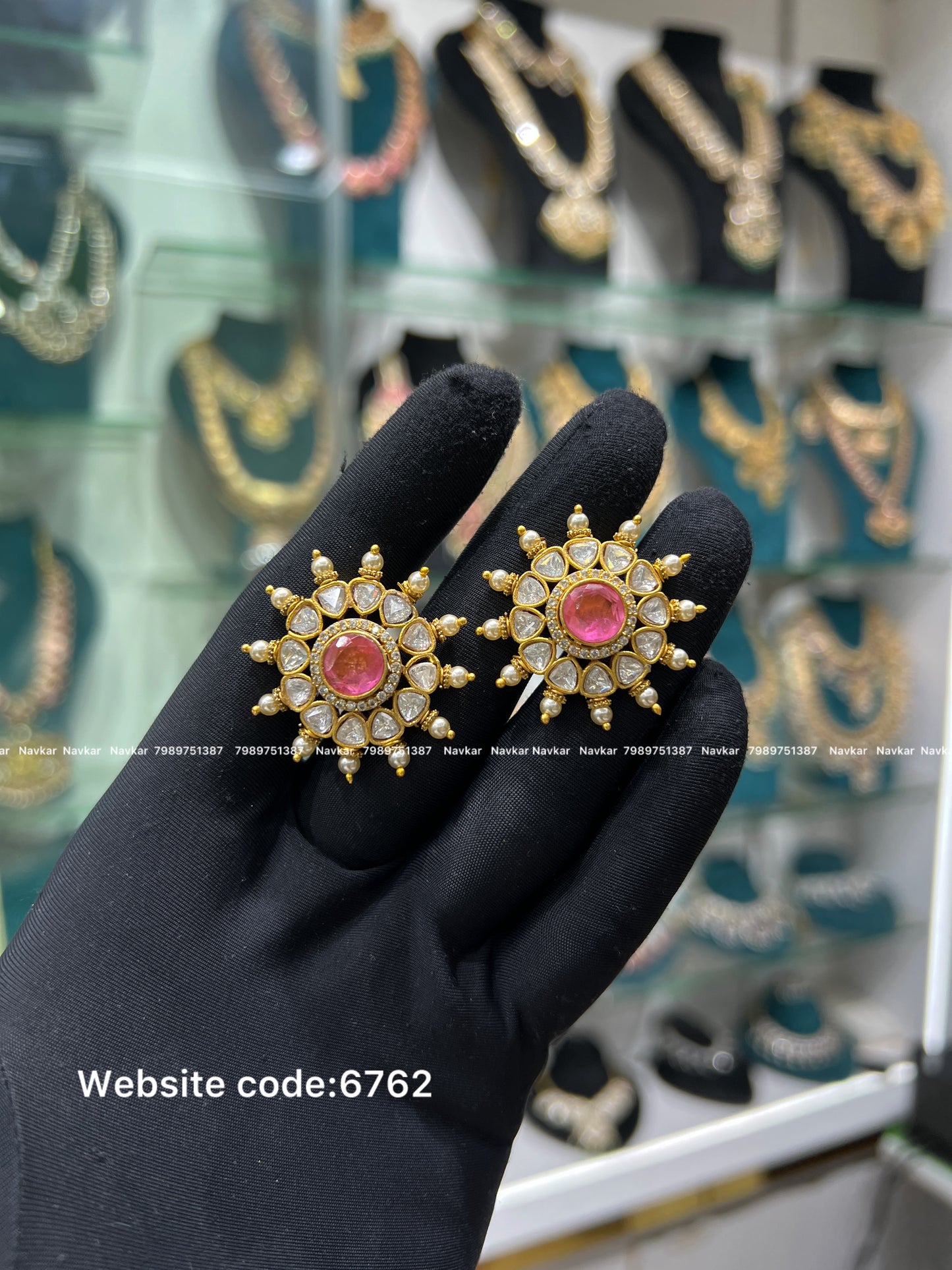 Mossonite earring