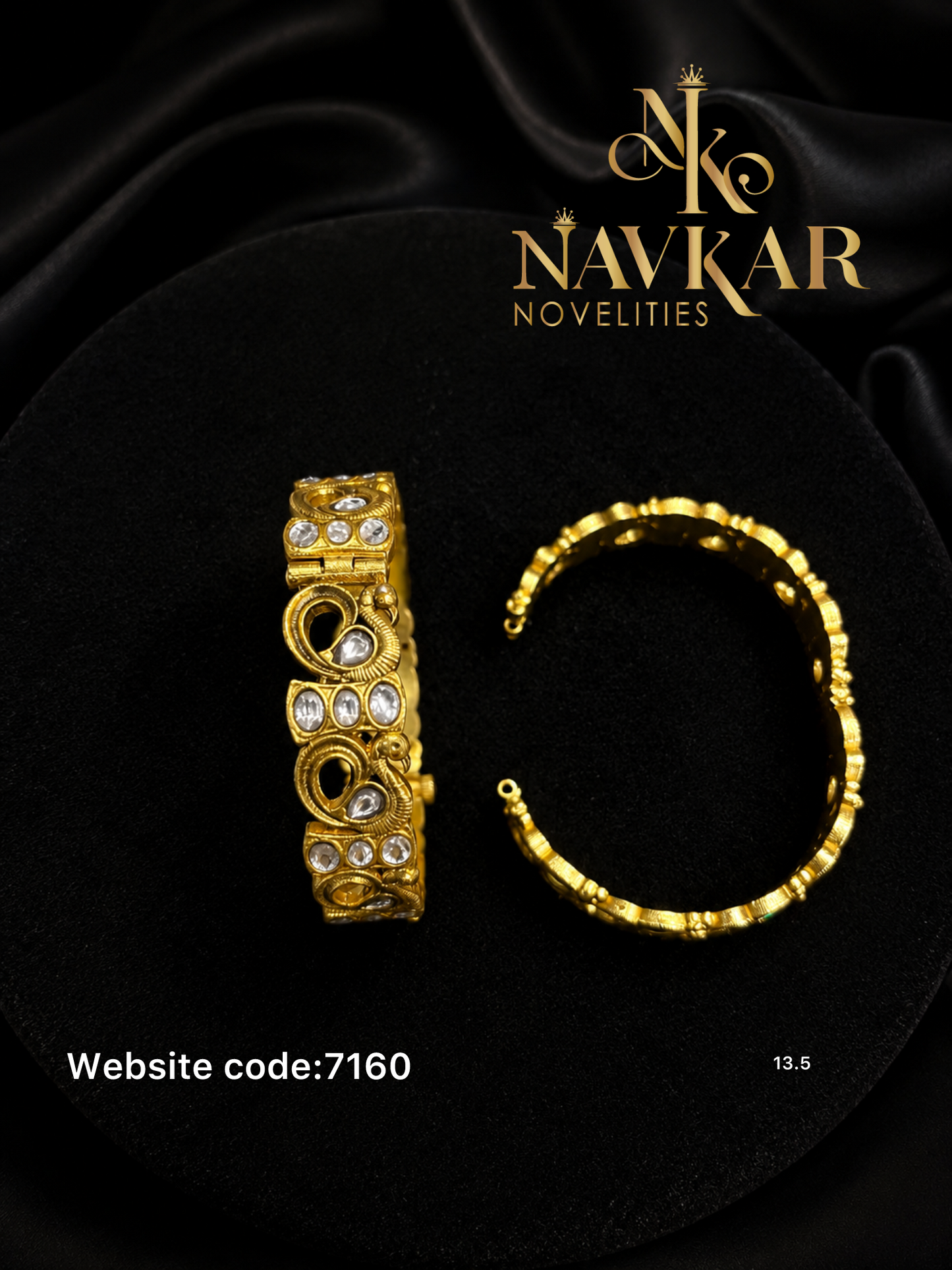 Kundan bangle