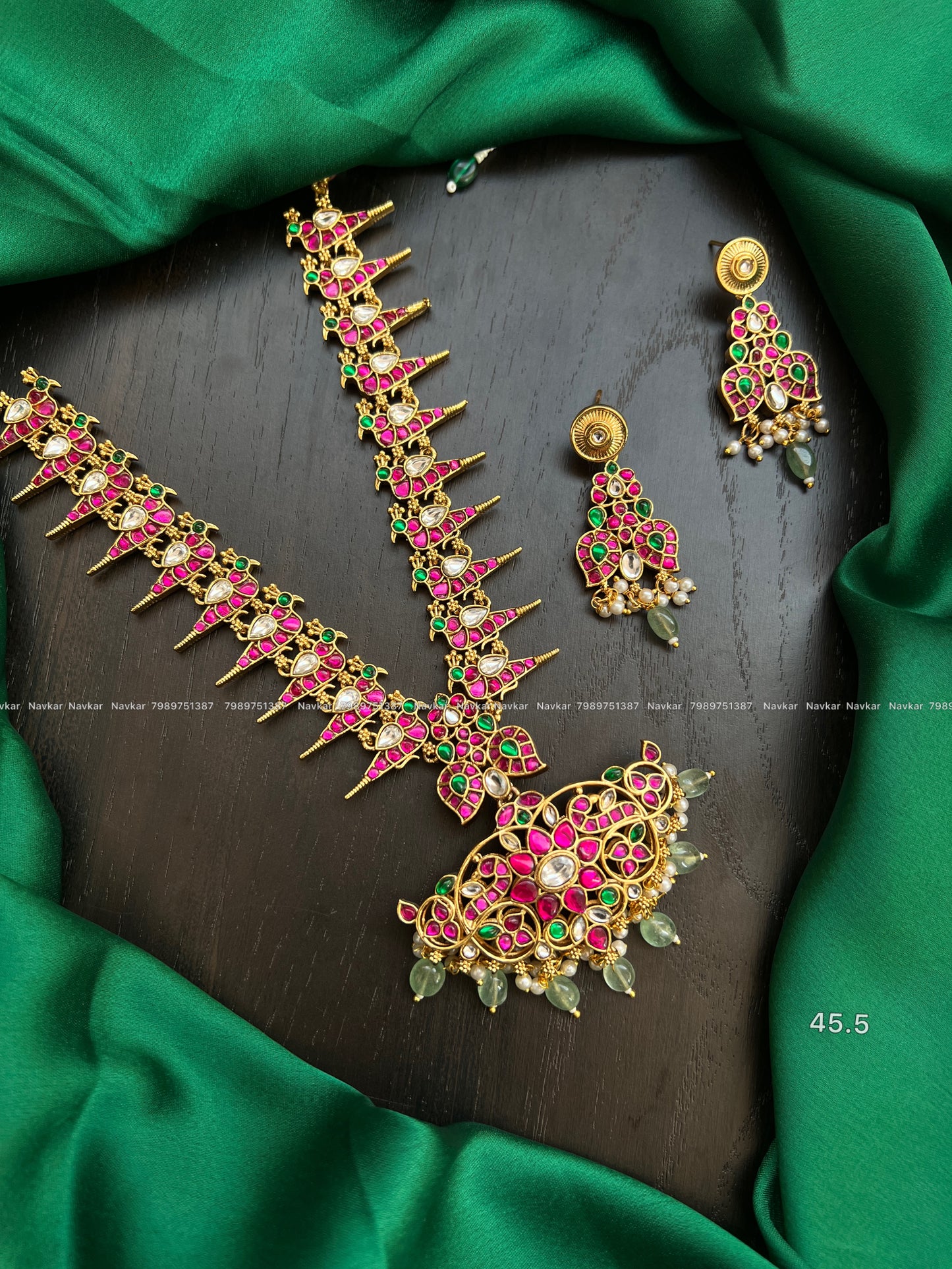Kundan 2 in 1 necklace