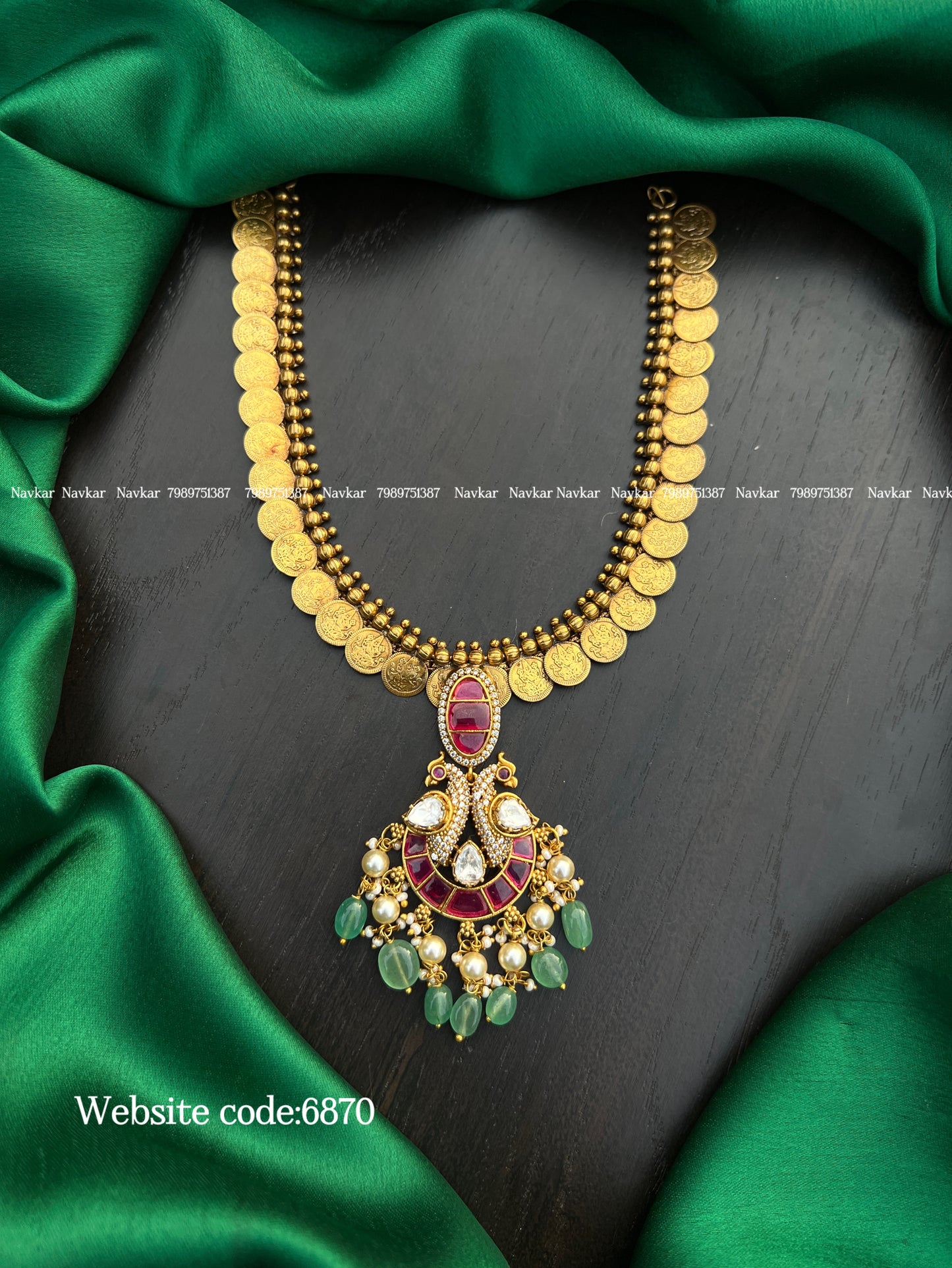 Kundan Kasulu necklace