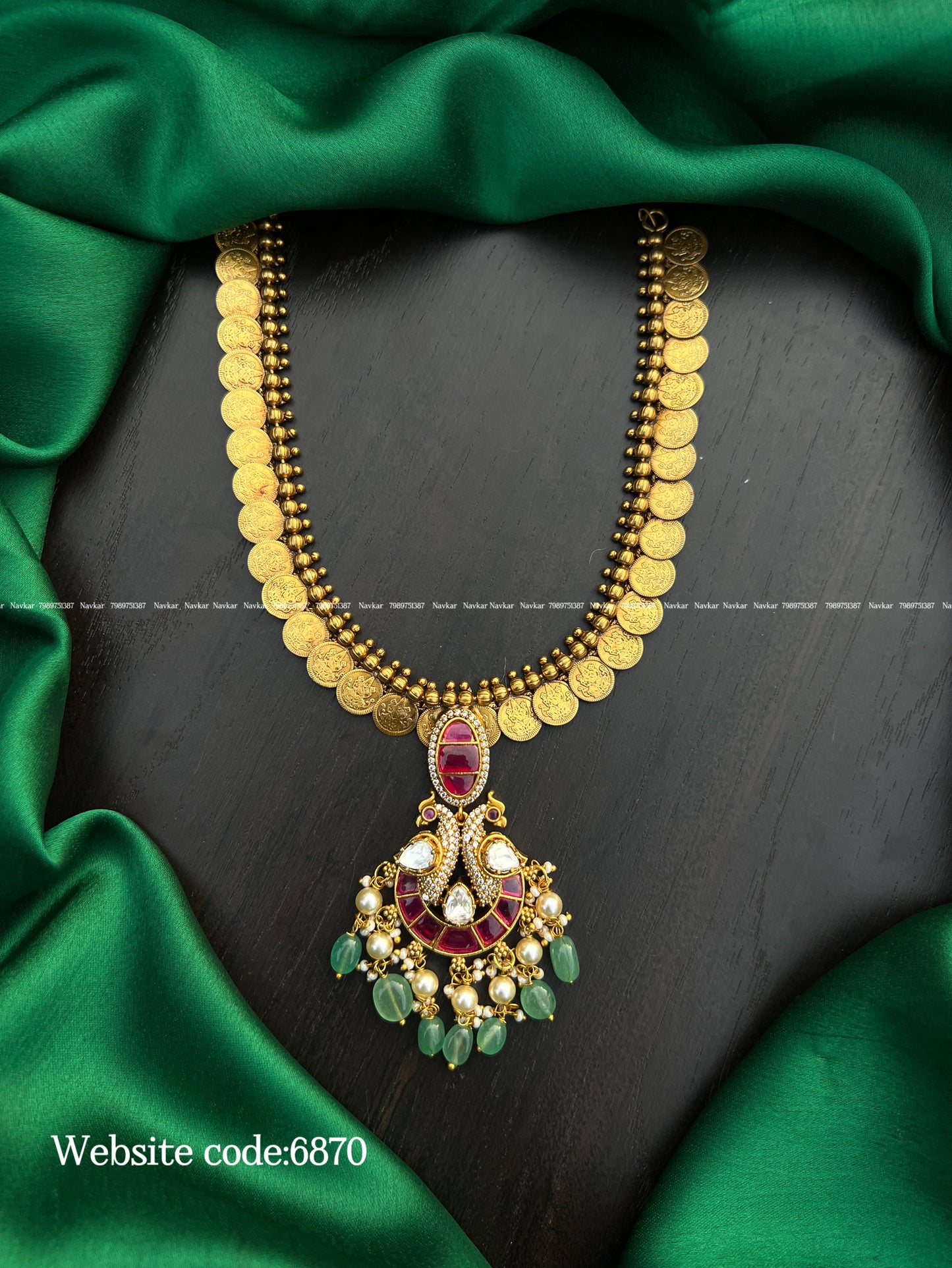 Kundan Kasulu necklace