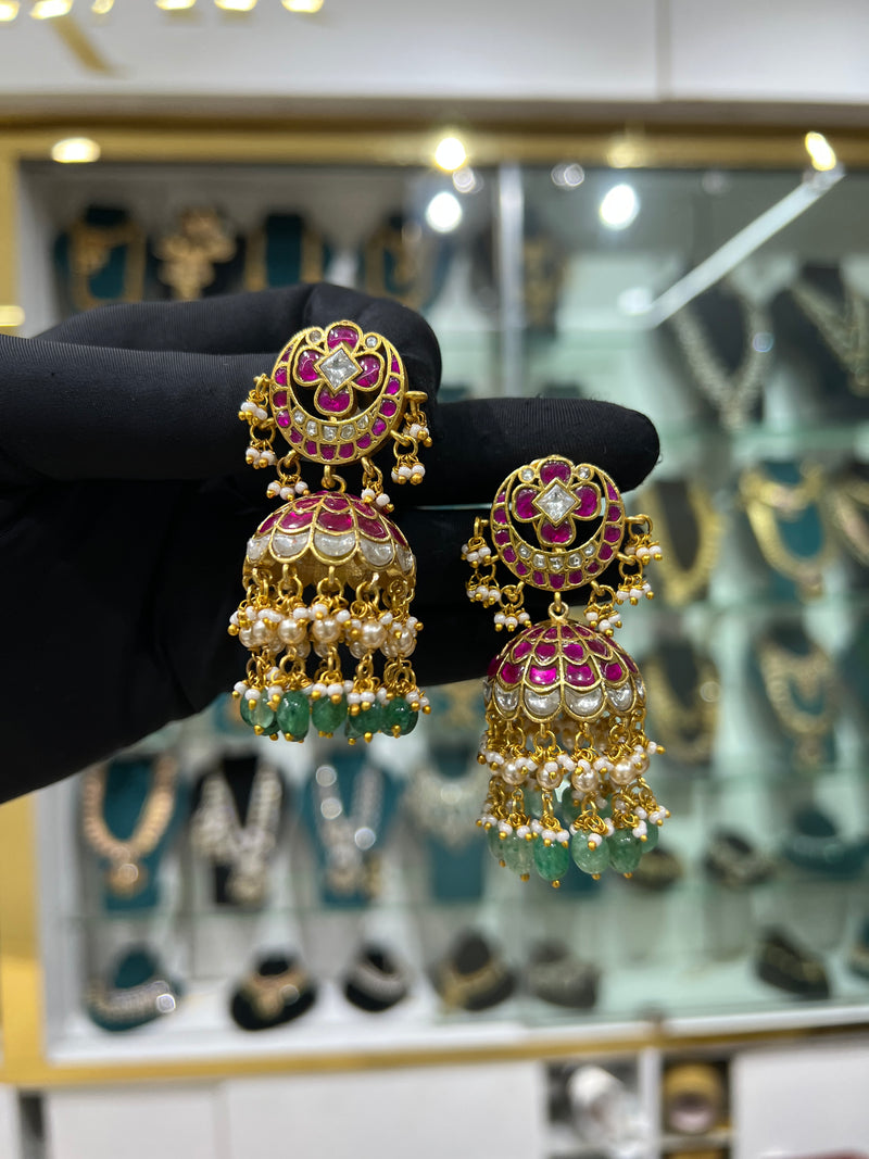 Kundan earring