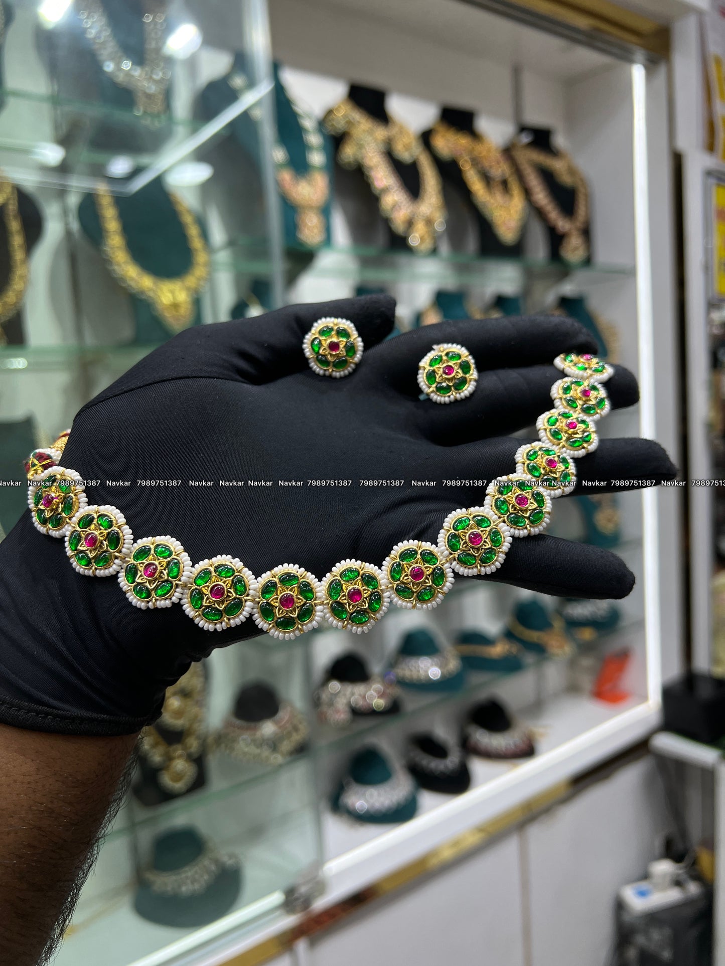 Kundan necklace