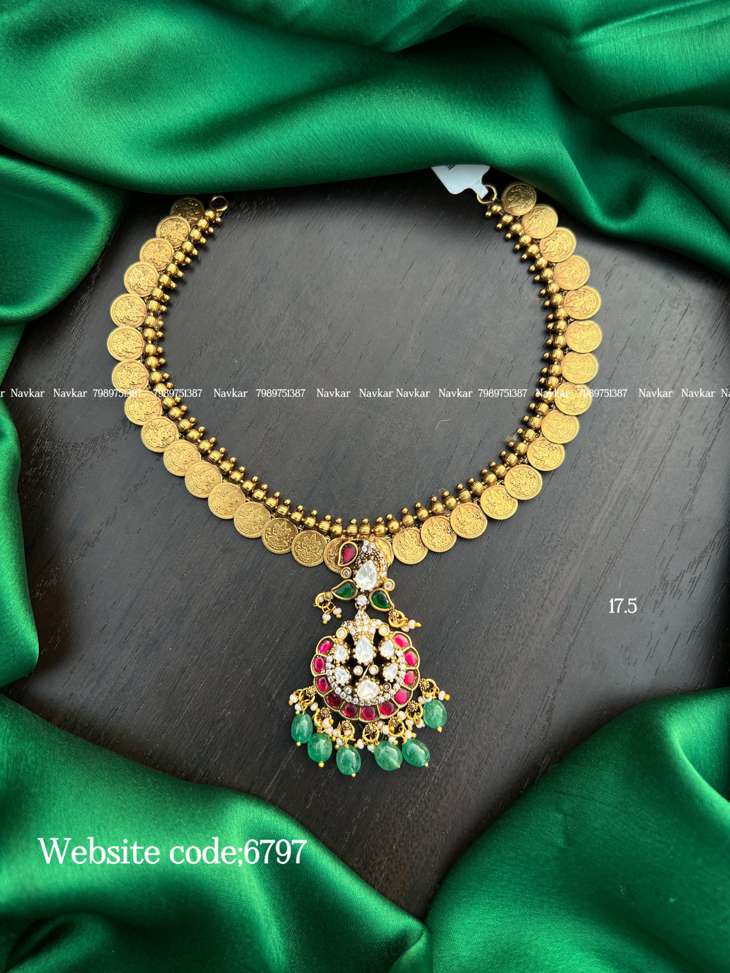 Kundan kasulu necklace