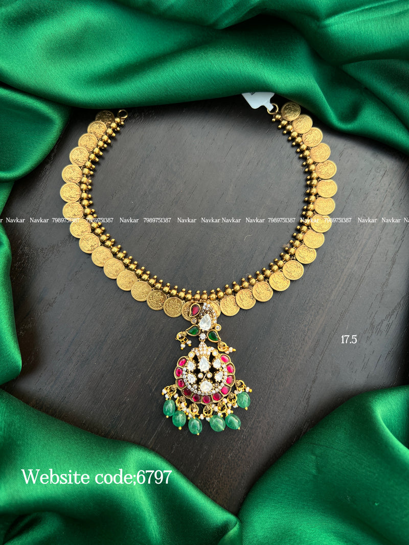 Kundan kasulu necklace