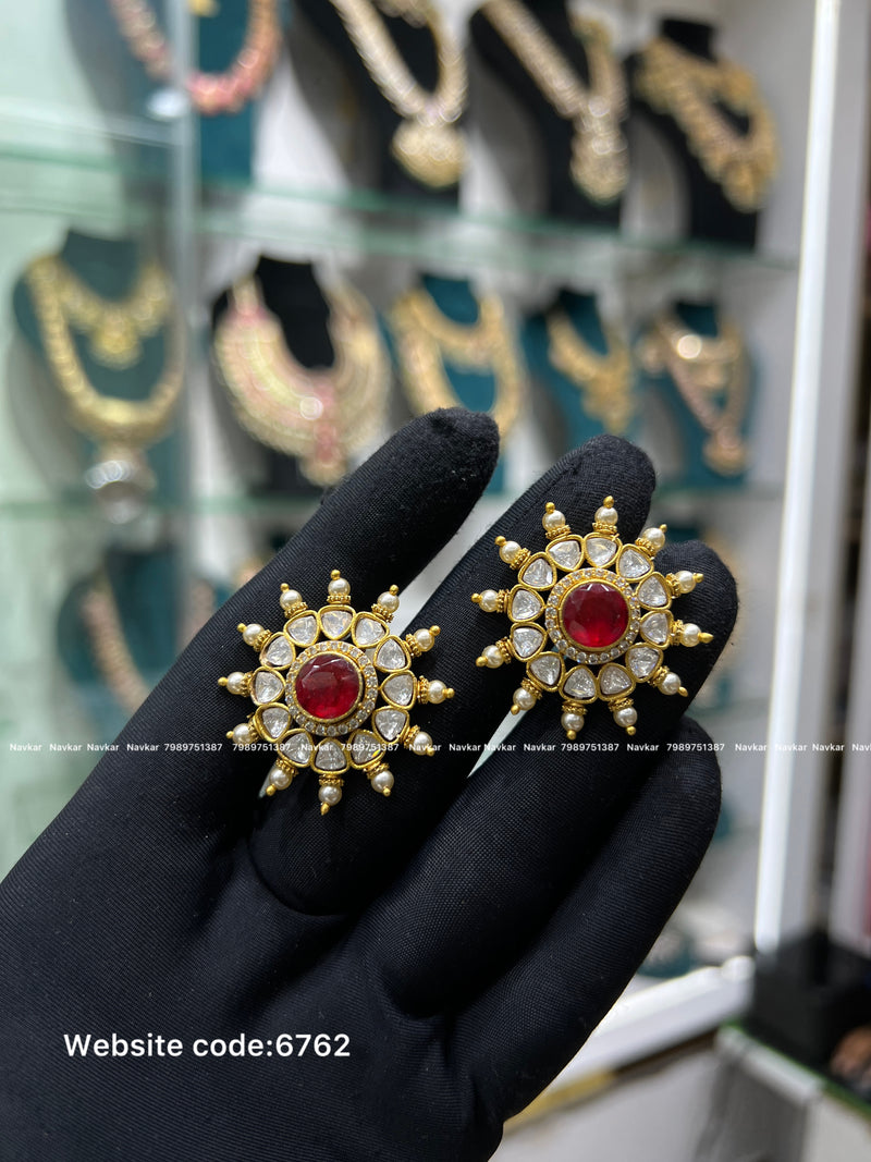Mossonite earring