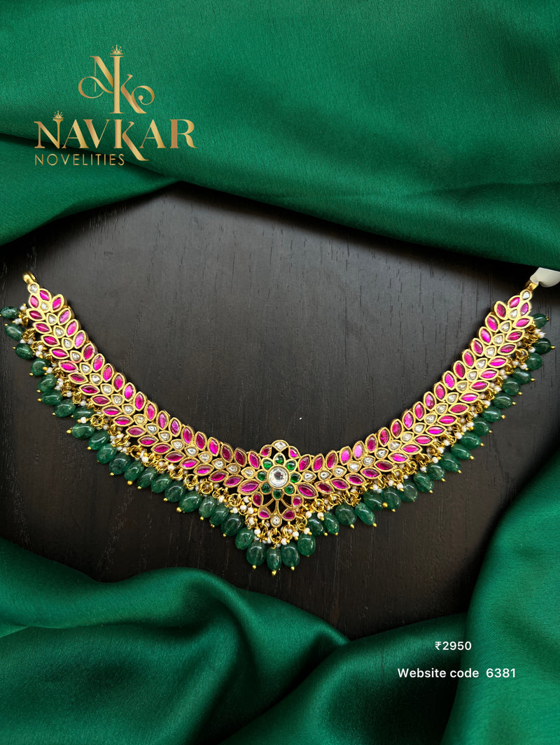 Kundan necklace